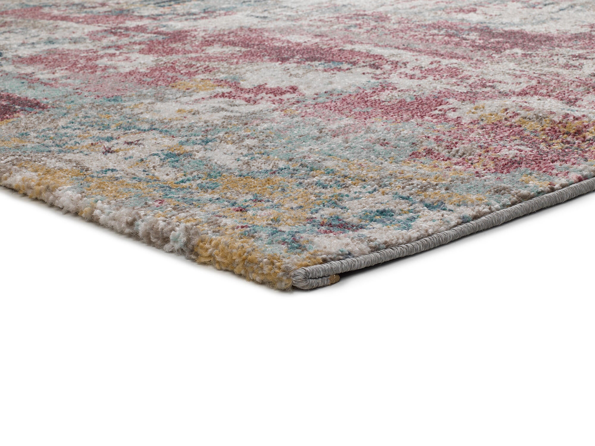 Alfombra polipropileno Balaki Dif 140x200cm pelo corto  abstracto multicolor - 4