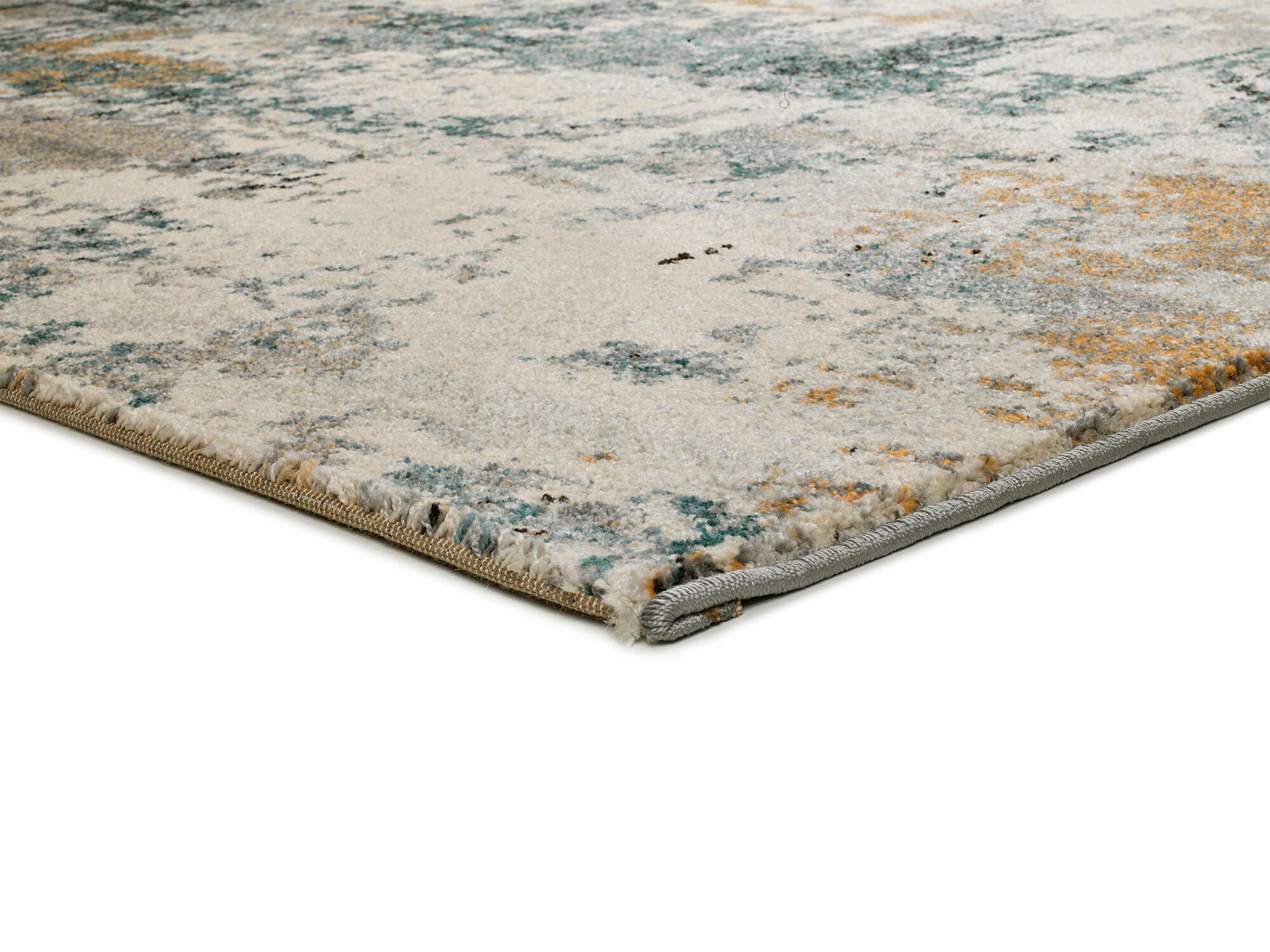 Alfombra polipropileno Dif Sunset 140x200cm pelo corto  abstracto multicolor - 4