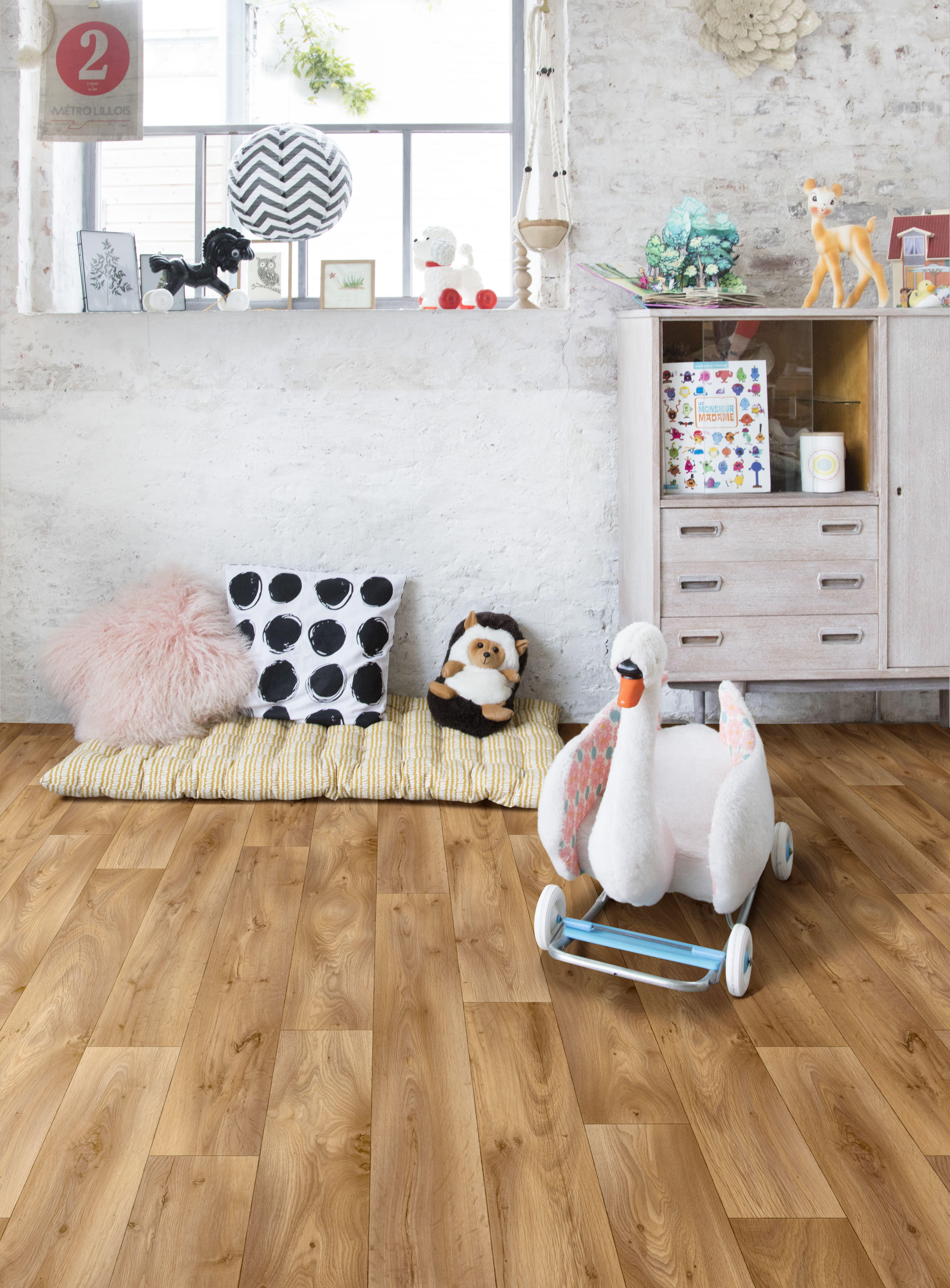 Suelo vinílico en rollo turbo madera cameo natural 2m ancho pedido mín. 6m2