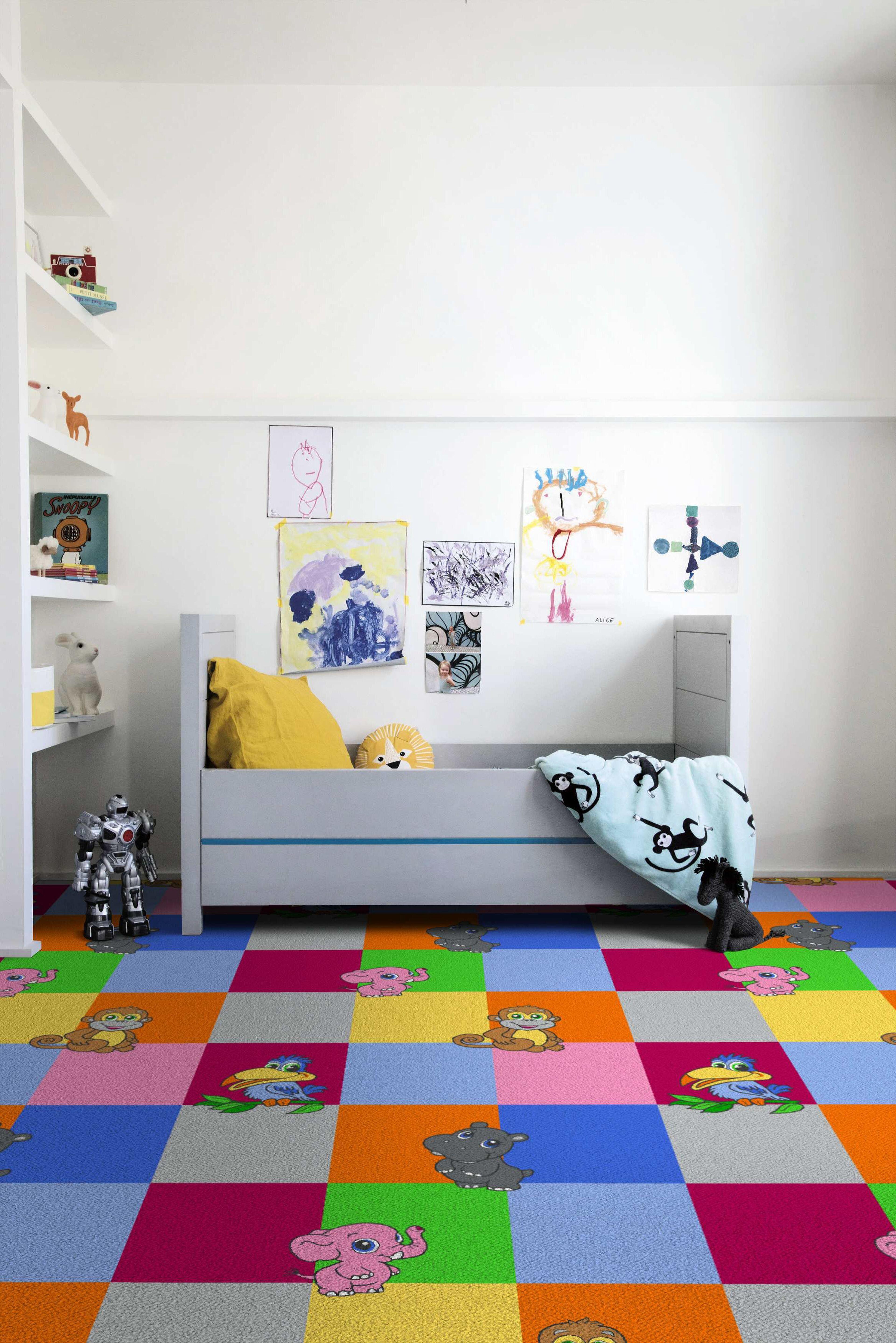 Suelo vinílico rollo forte fairplay digital multicolor 2m