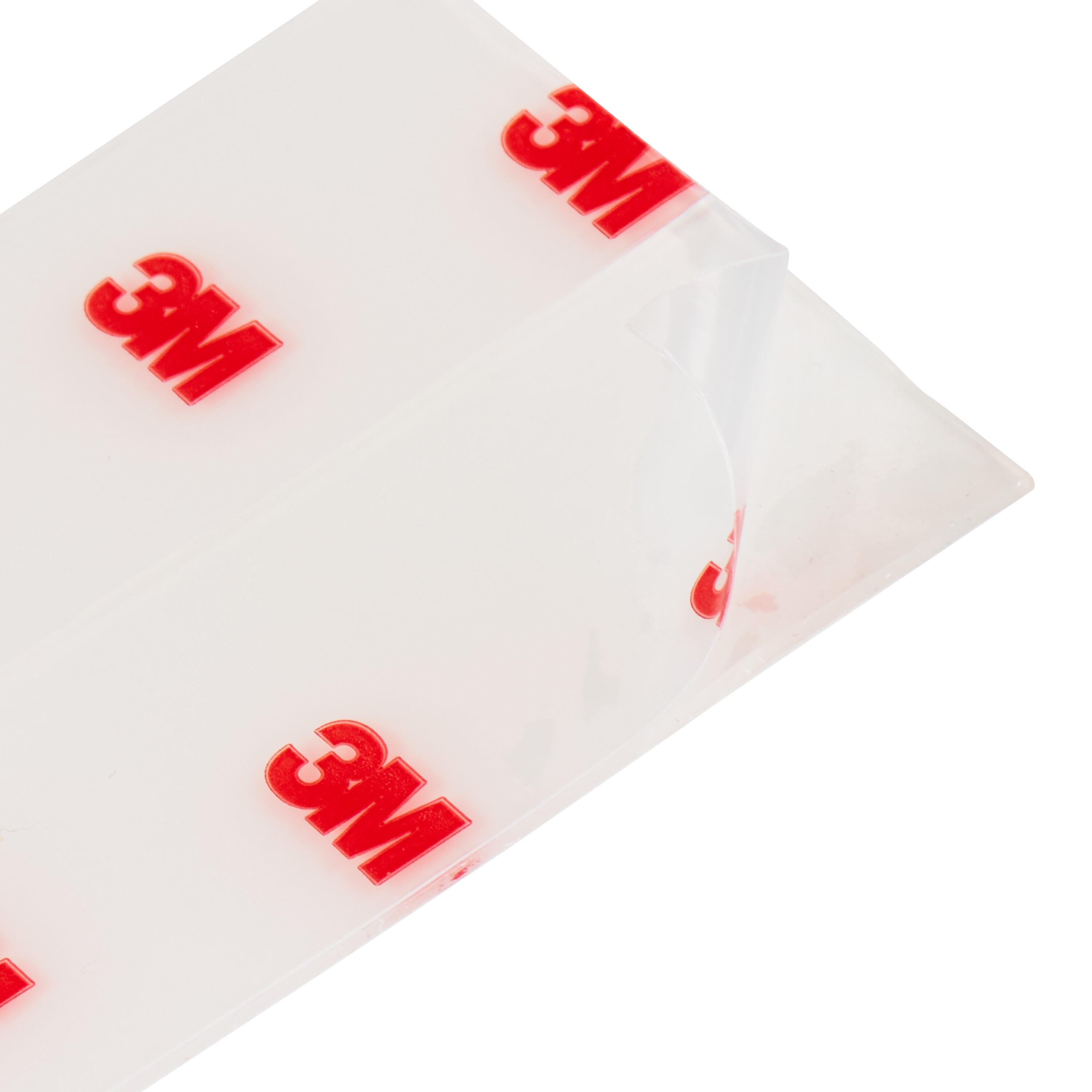 Fissaggio adesivo SCOTCH in acrilico  trasparente H76 X L25 mm  portata max 4 Kg, 8 pezzi - 7