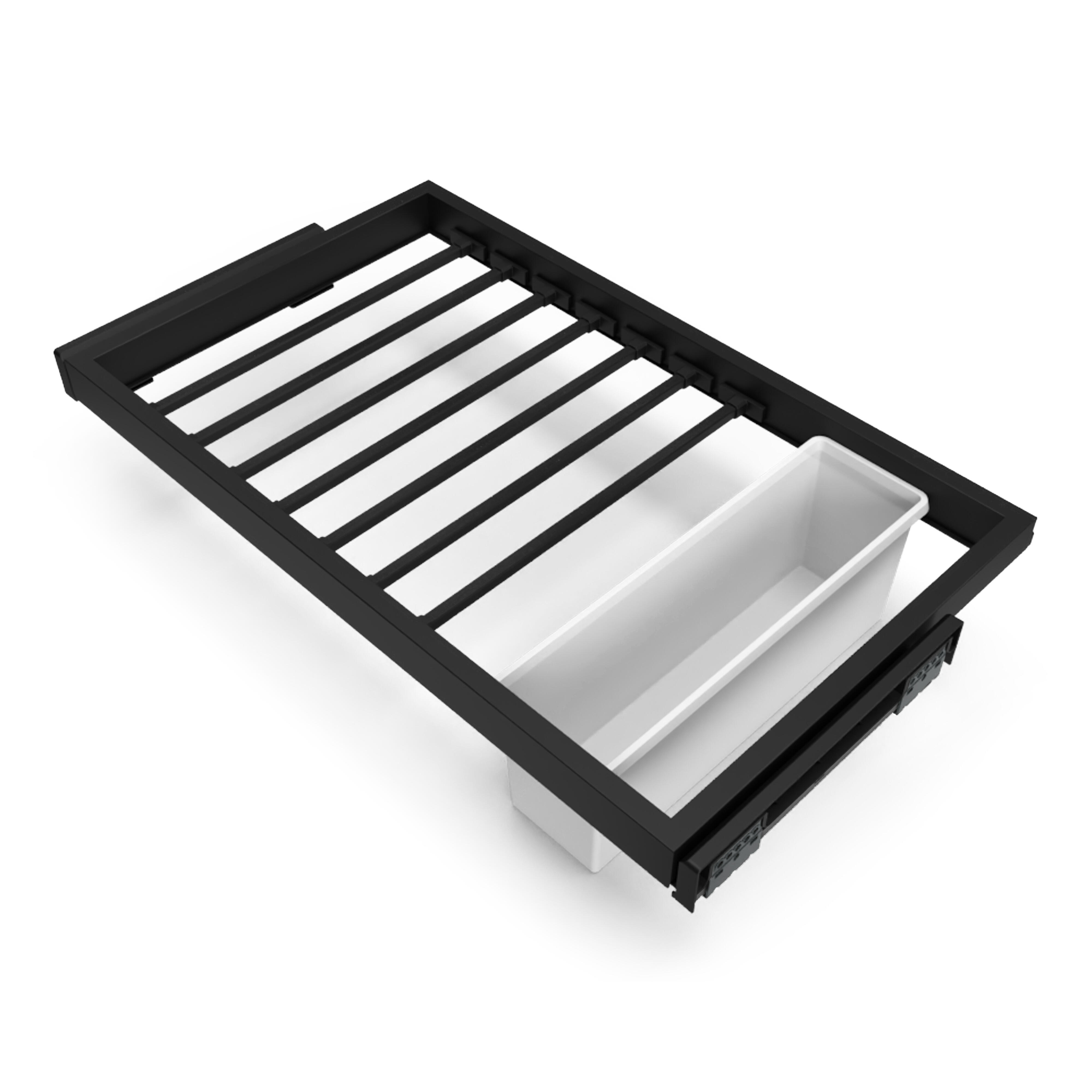 Pantalonero extraíble hack negro para 13 pant, de 76x43,4cm (anchoxfondo)