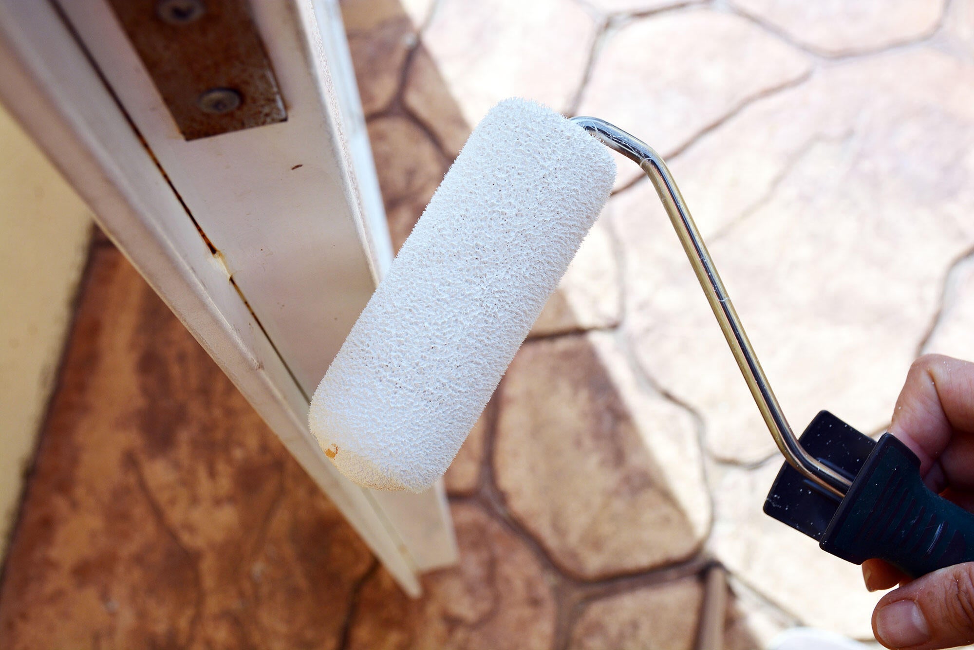 Recambio de mini rodillo para barnizar, lacar CIRET de 110 mm de anchura, 15 mm de diámetro, pelo corto (menos de 5 mm). Fibra de poliéster. 2 unidades. - 7