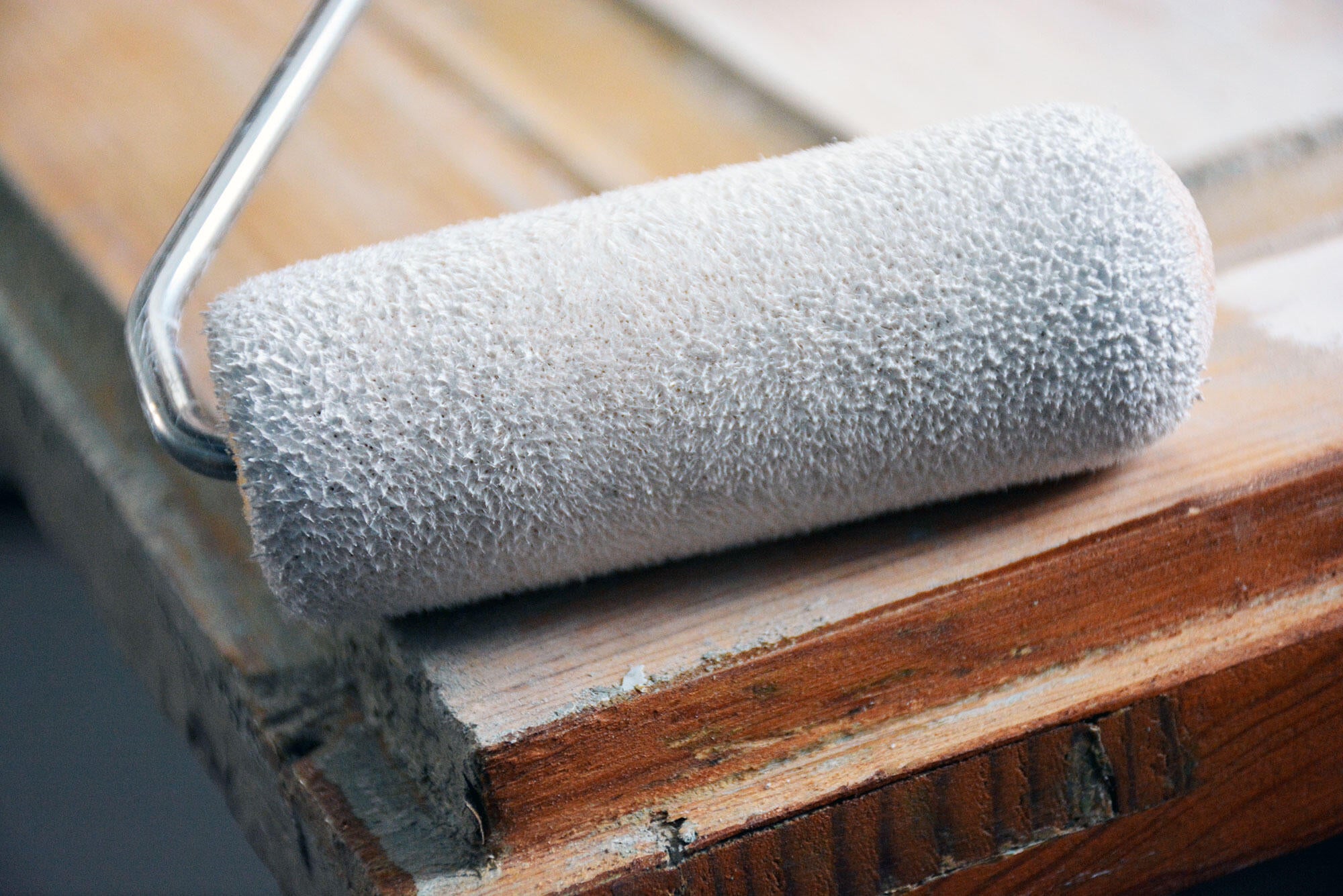 Recambio de mini rodillo para barnizar, lacar CIRET de 110 mm de anchura, 15 mm de diámetro, pelo corto (menos de 5 mm). Fibra de poliéster. 2 unidades. - 6