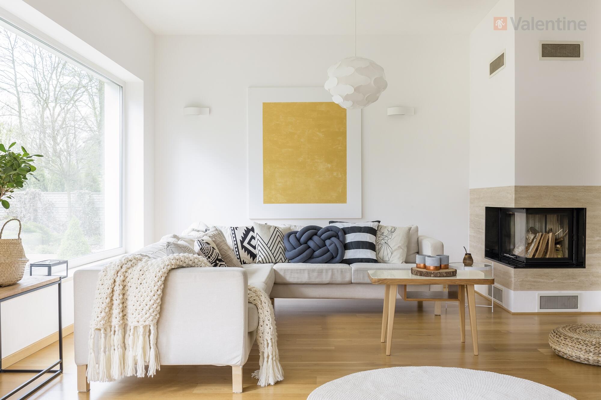 Pintura de interior Valón Extramate VALENTINE color blanco puro luminoso mate profundo 4L para paredes y techos - 2