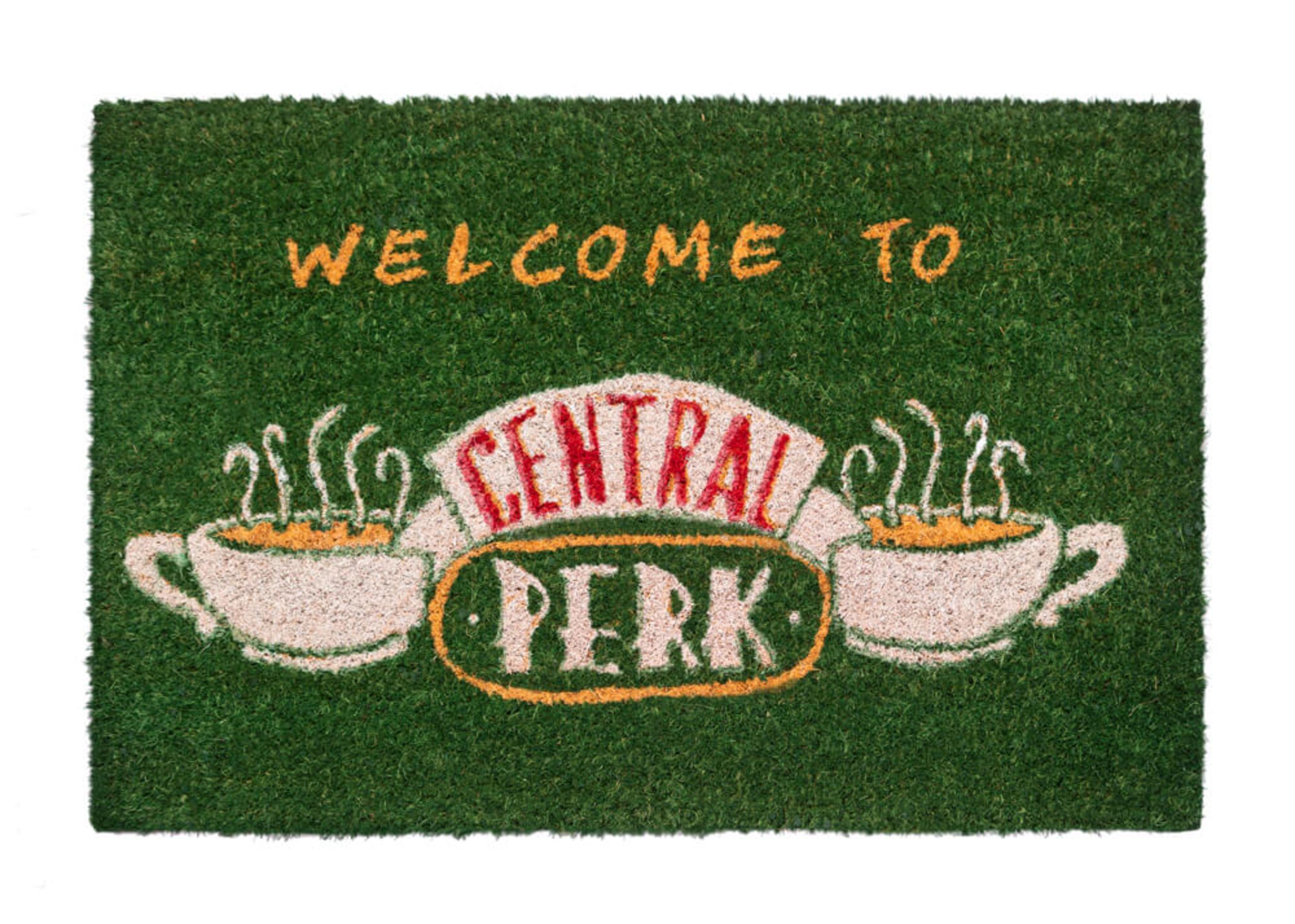 Felpudo friends central perk de fibra de coco y pvc 40x60cm