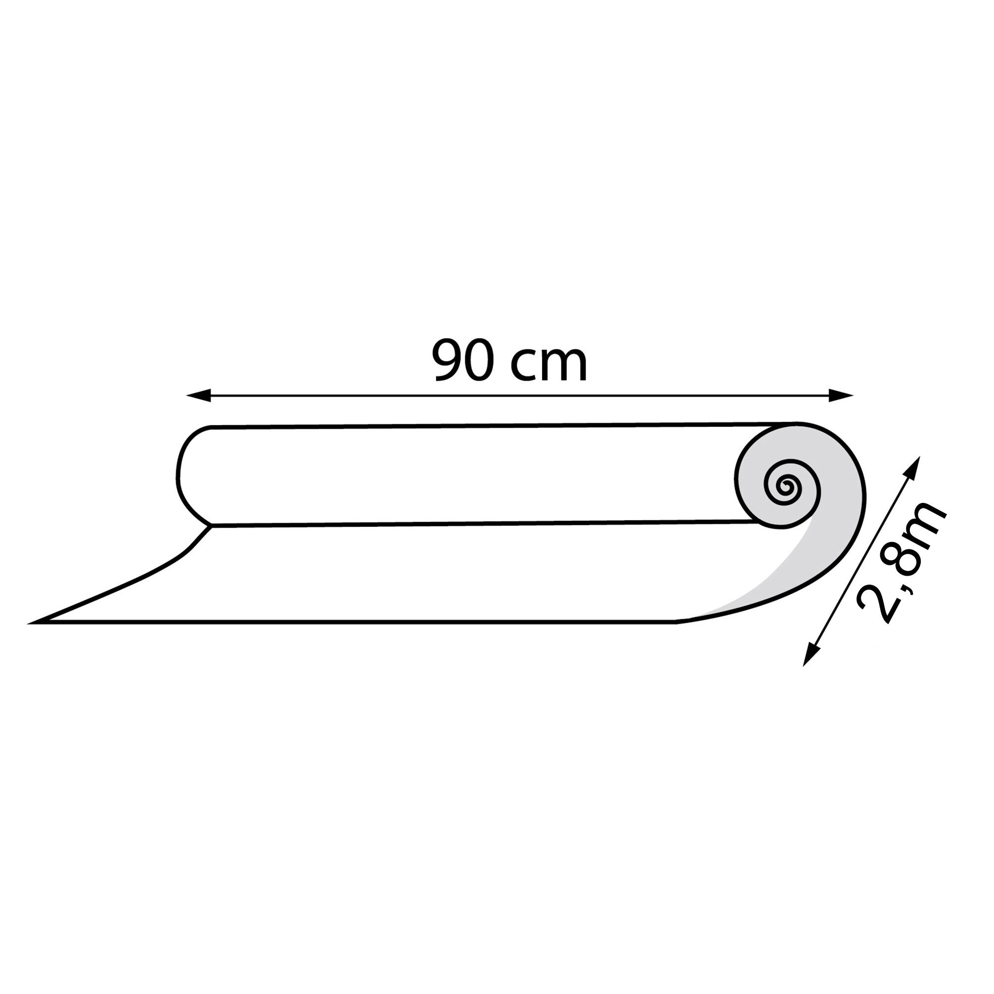 Revestimento Adesivo mural mini rolos 2,8x0,9 cm Lhd - 9