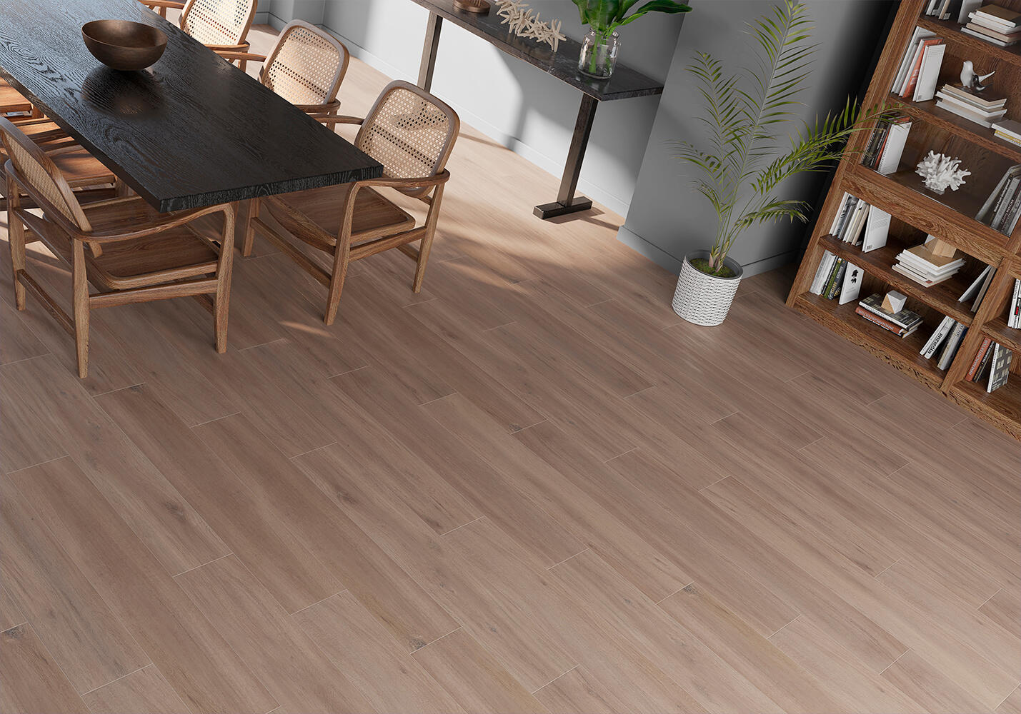 Suelo porcelánico toronto efecto madera natural 19.4x120 cm c1