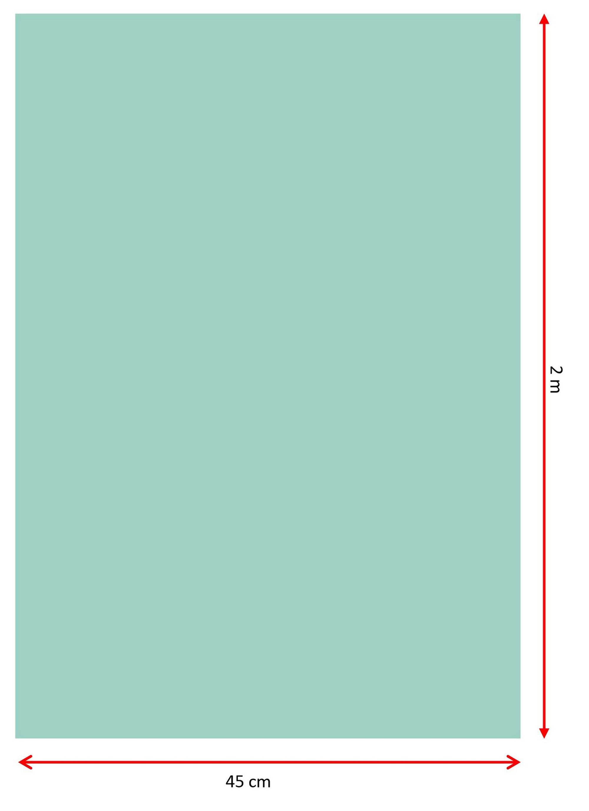 Adhesivo decorativo para muebles liso verde D-C-FIX Menta de 0.45 x 2m - 2