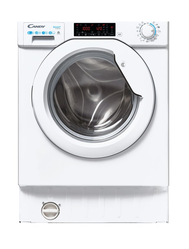 Máquinas de lavar e secar roupa de encastre roupa Smart Inverter Branco 8 KG CANDY D