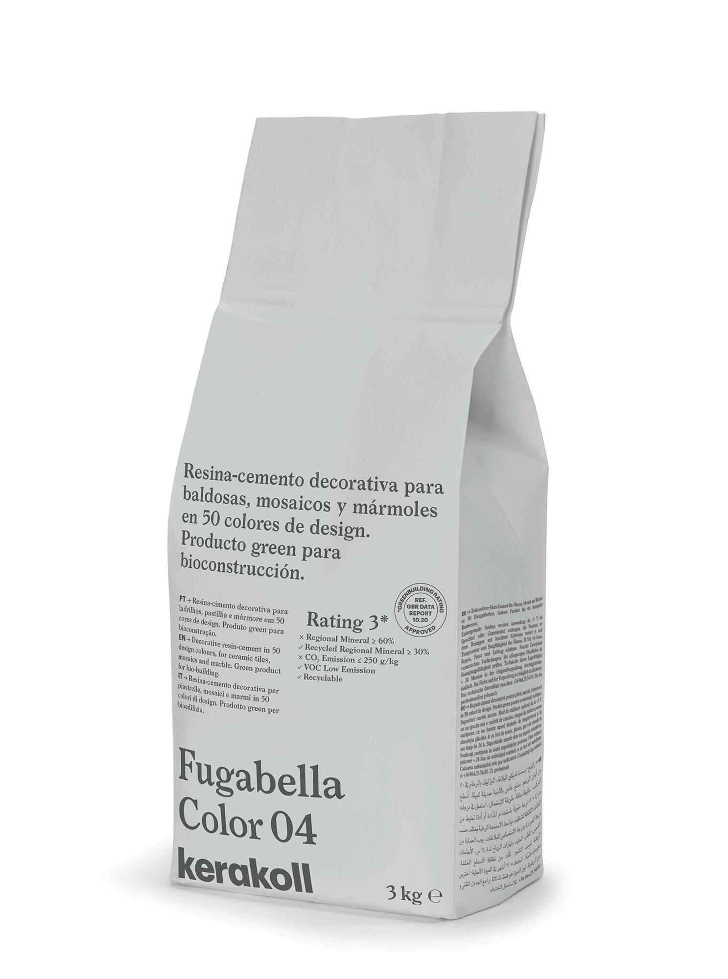 Mortero para juntas Fugabella KERAKOLL Color 04 3kg - 3