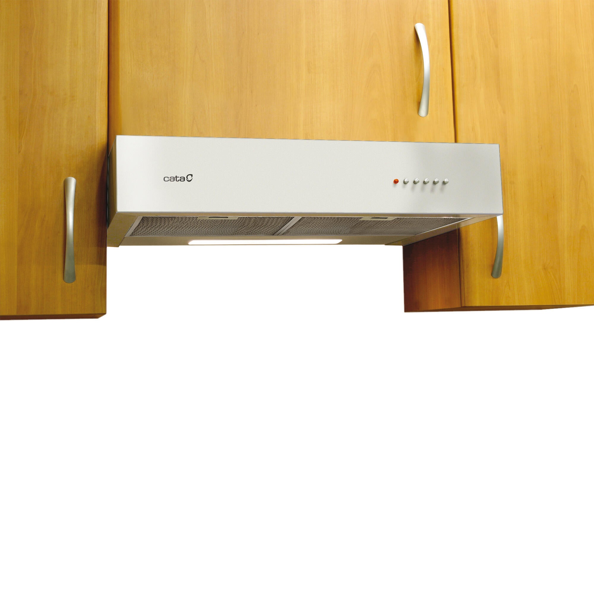 Campana convencional cata s box 60 cm 390 m³/h inox clase c