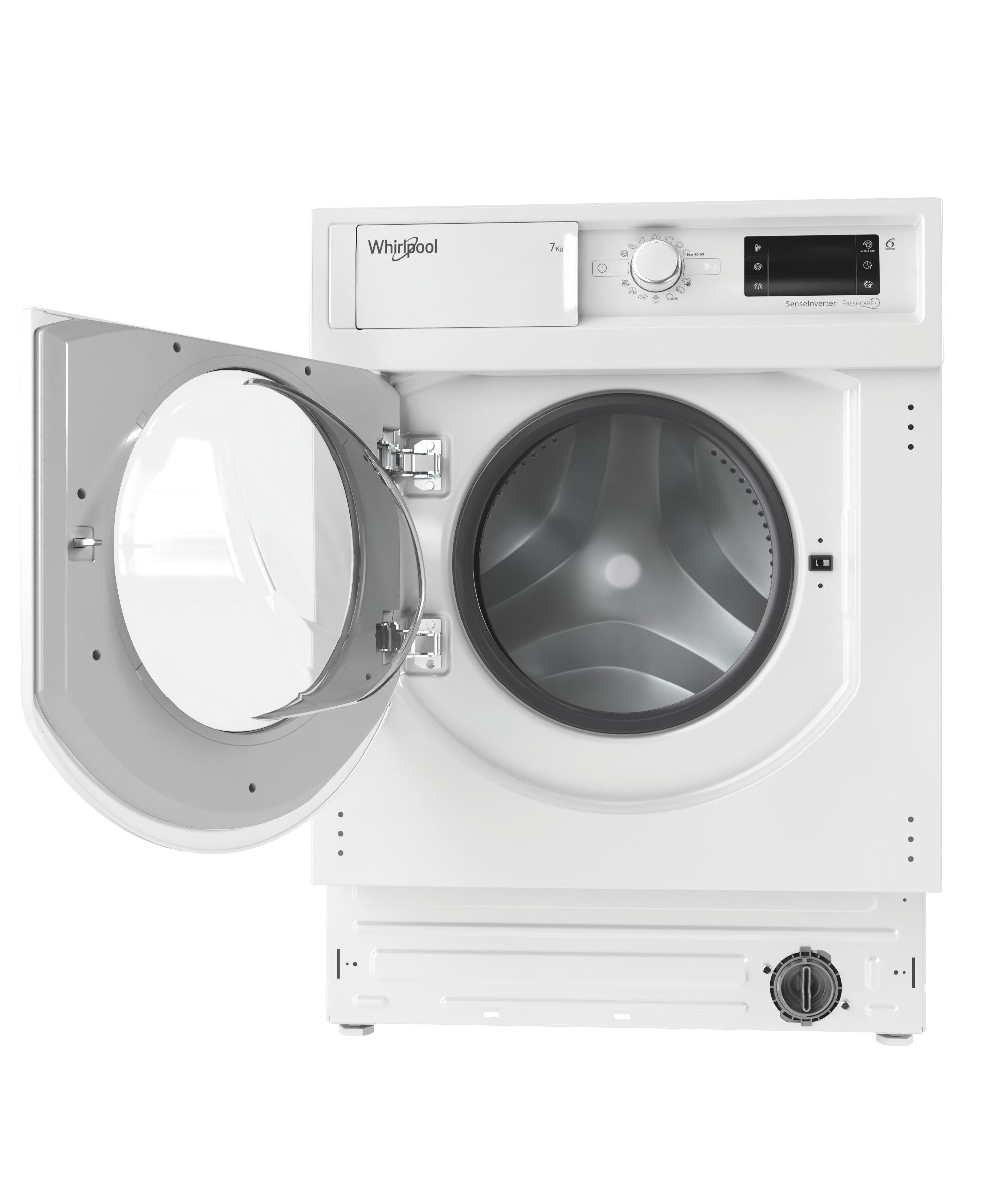 lavadora whirlpool wmwg 71483e carga frontal 7 kg 1400 rpm 15 programas clase d blanco