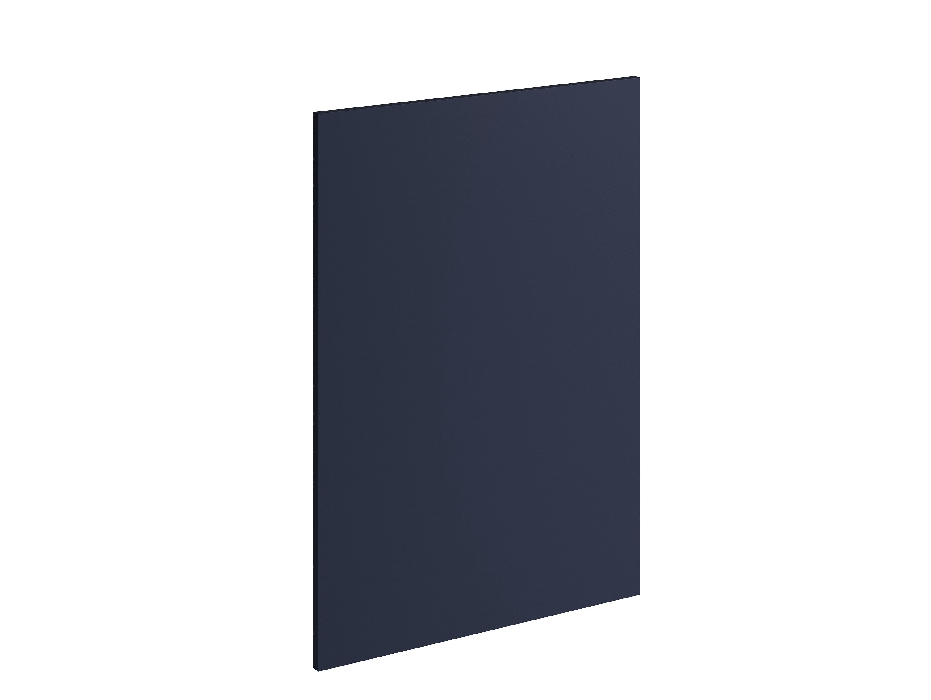 Costado para mueble de cocina delinia id mikonos marino mate 60x86 cm