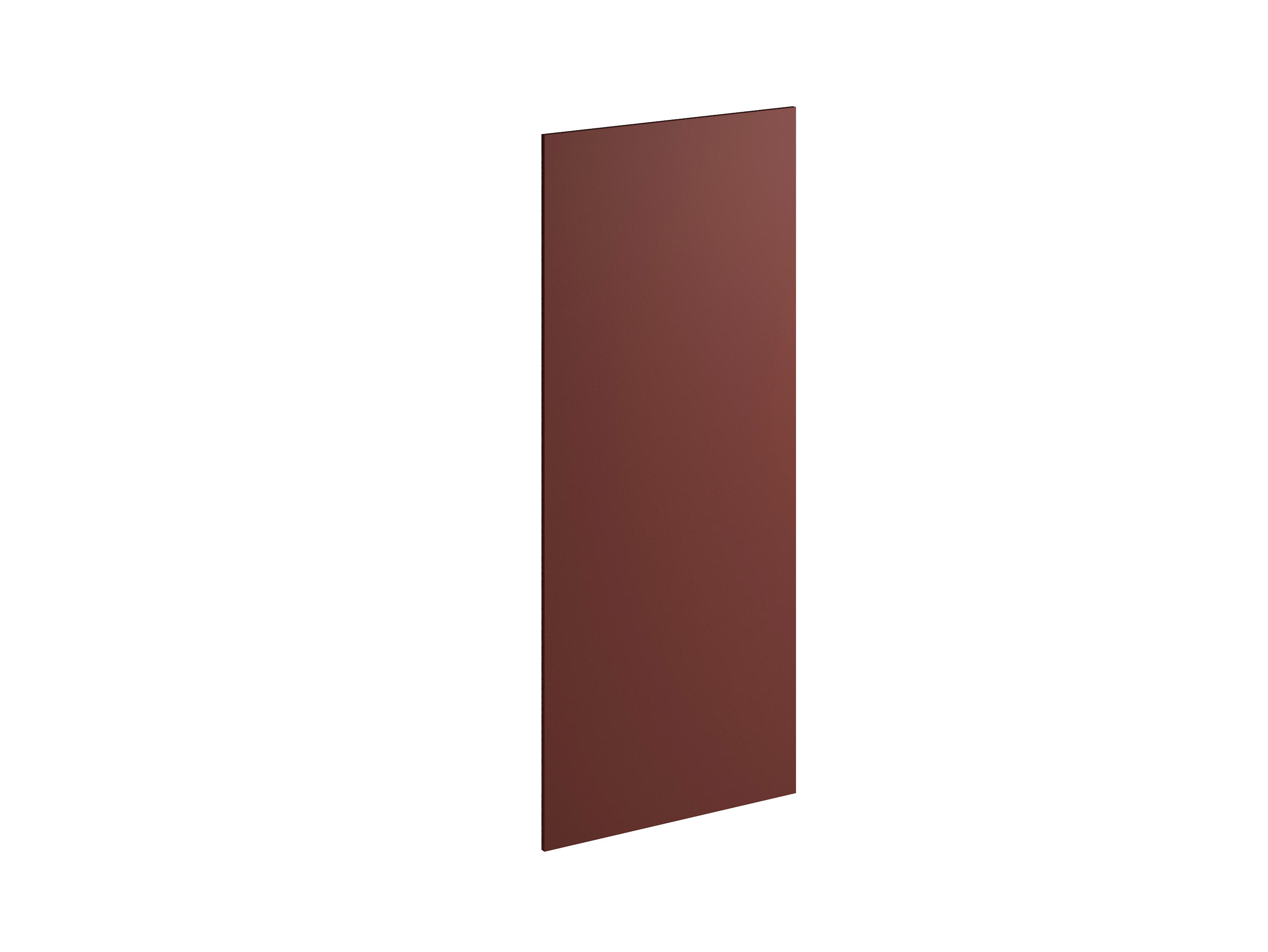 Costado para mueble de cocina delinia id mikonos teja mate 76.8x183.6 cm