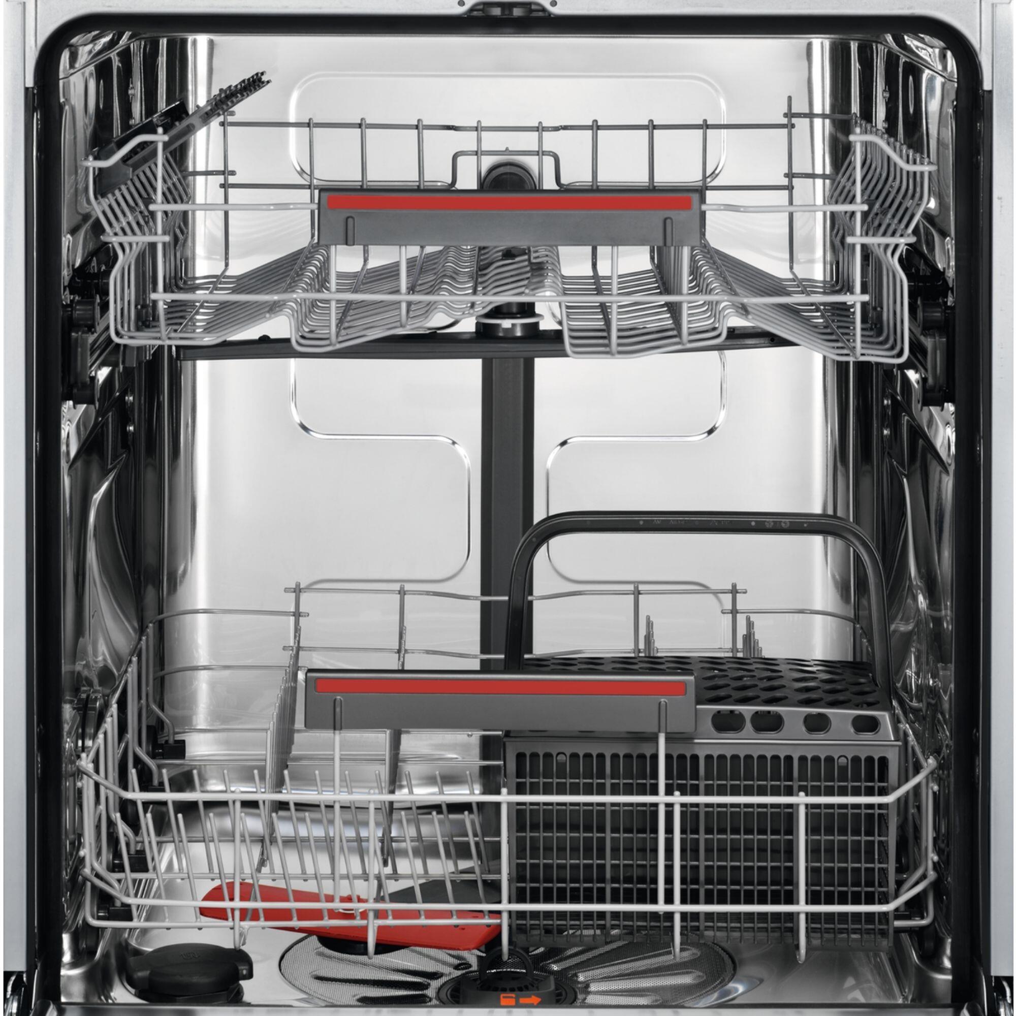 Lavavajillas integrable AEG FSB53617Z 13 cubiertos 7 programas con inicio diferido blanco 60cm clase D - 14