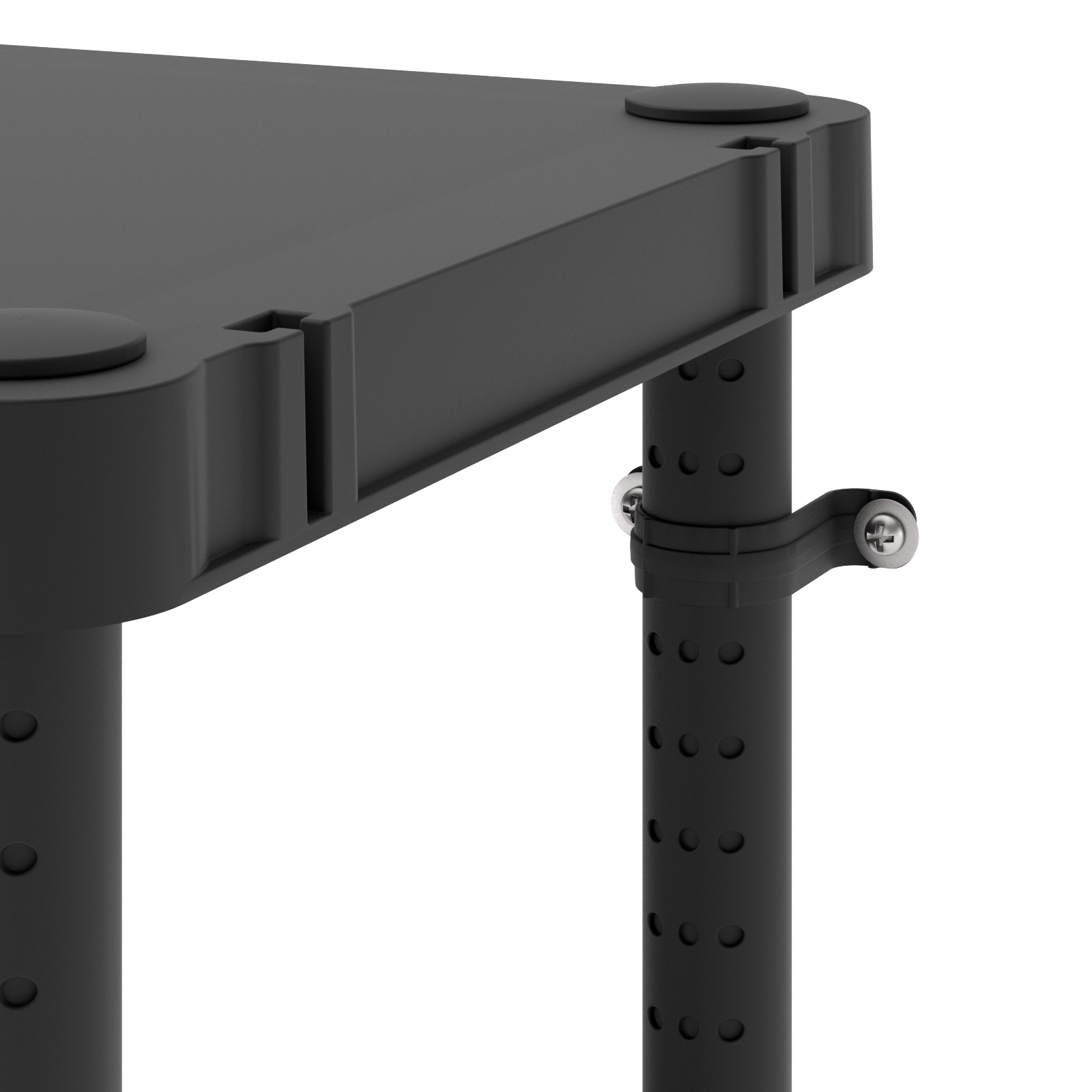 Scaffale in kit 5 ripiani L 90 x P 45 x H 187.5 cm nero, portata per ripiano 50 kg - 12