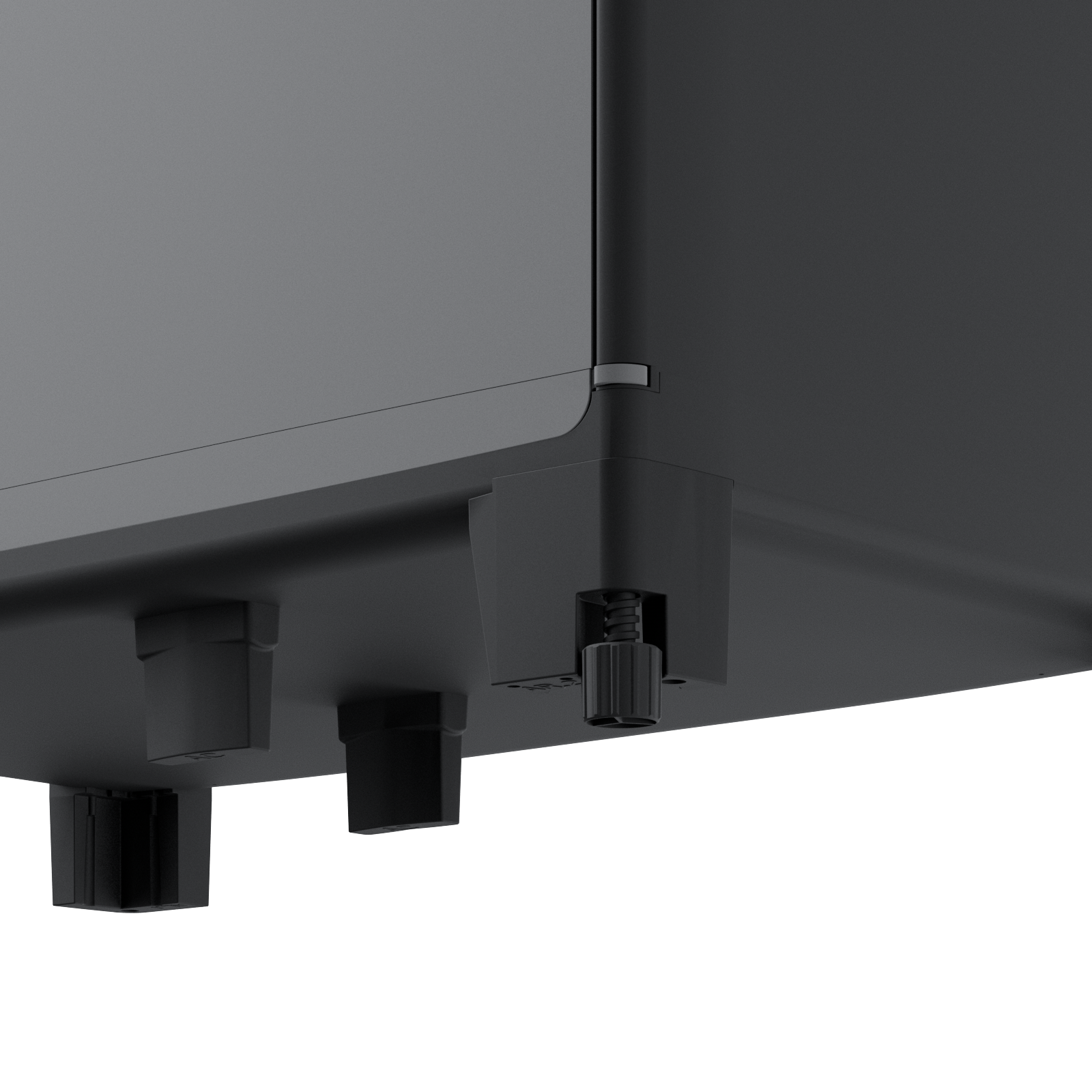 Armadio per scope Excellence SPACEO in polipropilene, grigio e nero L 85 x H 180 x P 52 cm 2 ante, adatto per interno/esterno - 21