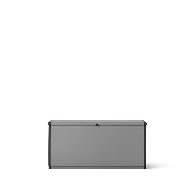 Generico Panchina con Contenitore Grigio 110 x 40 x 50 cm Rattan Generico Panchina con Contenitore Grigio 110 x 40 x 50 cm Rattan