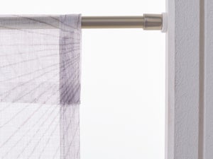 Portavisillos extensible blanco 30-50 cm. riel para cortina