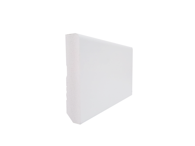 Rodapé PVC branco mate 14x70x2500 mm Cicodoor