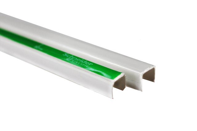 Mini calha adesiva 10X10MM SCHNEIDER