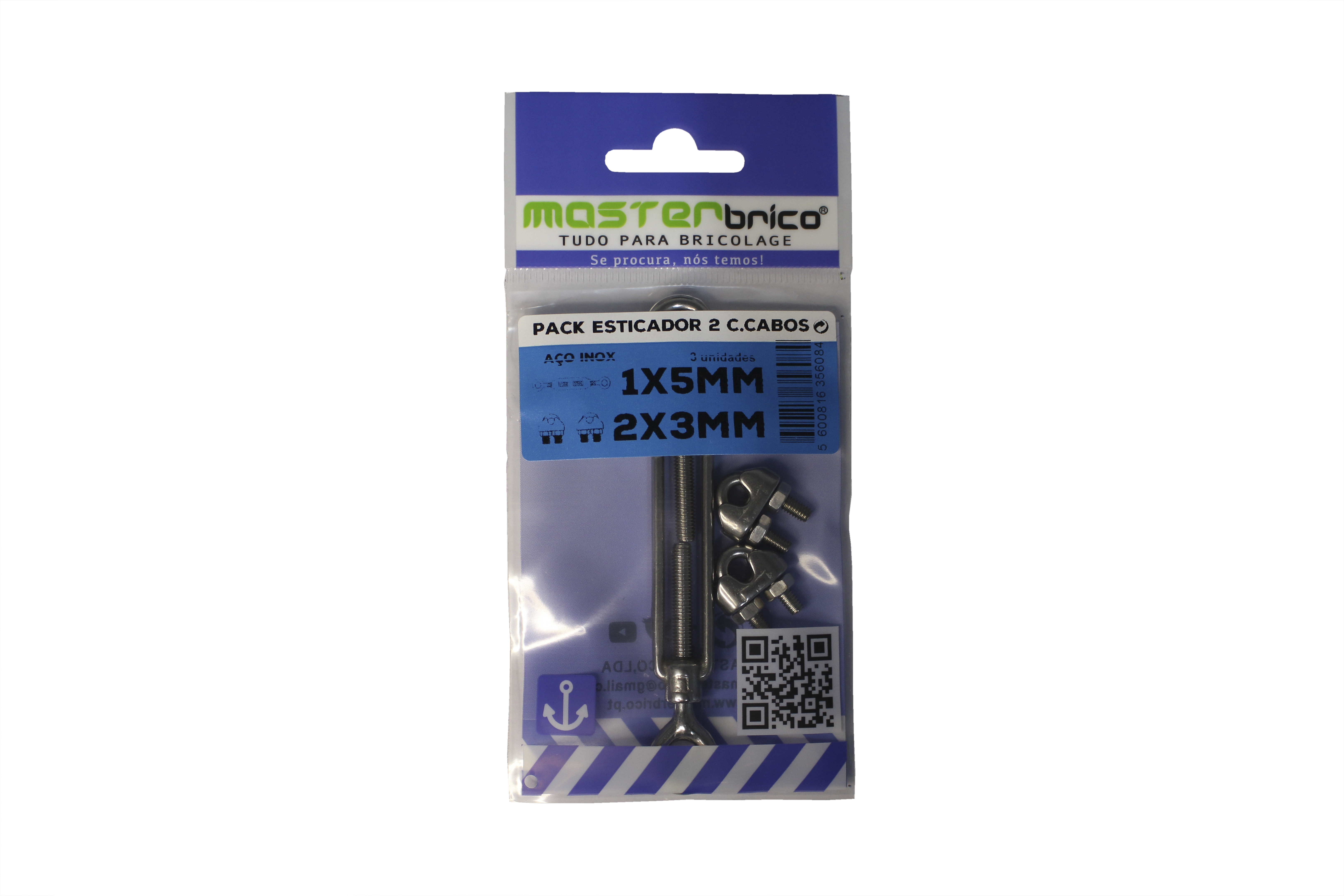Esticador com olhal INOX 5MM - 3