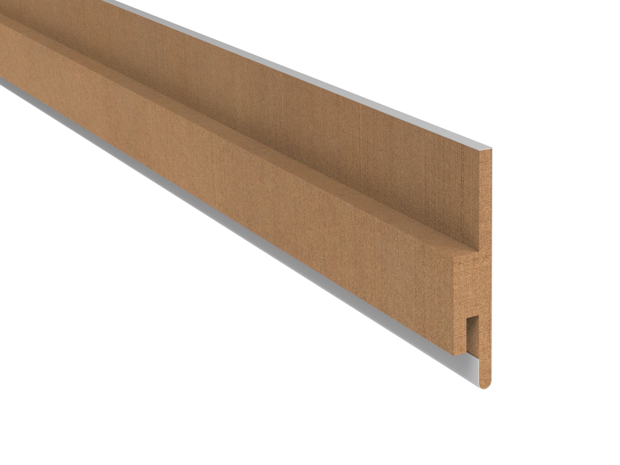 Imbotte coordinato per porta Sun in mdf colore bianco spessore 12 x L 65 x L 2150 mm - 4