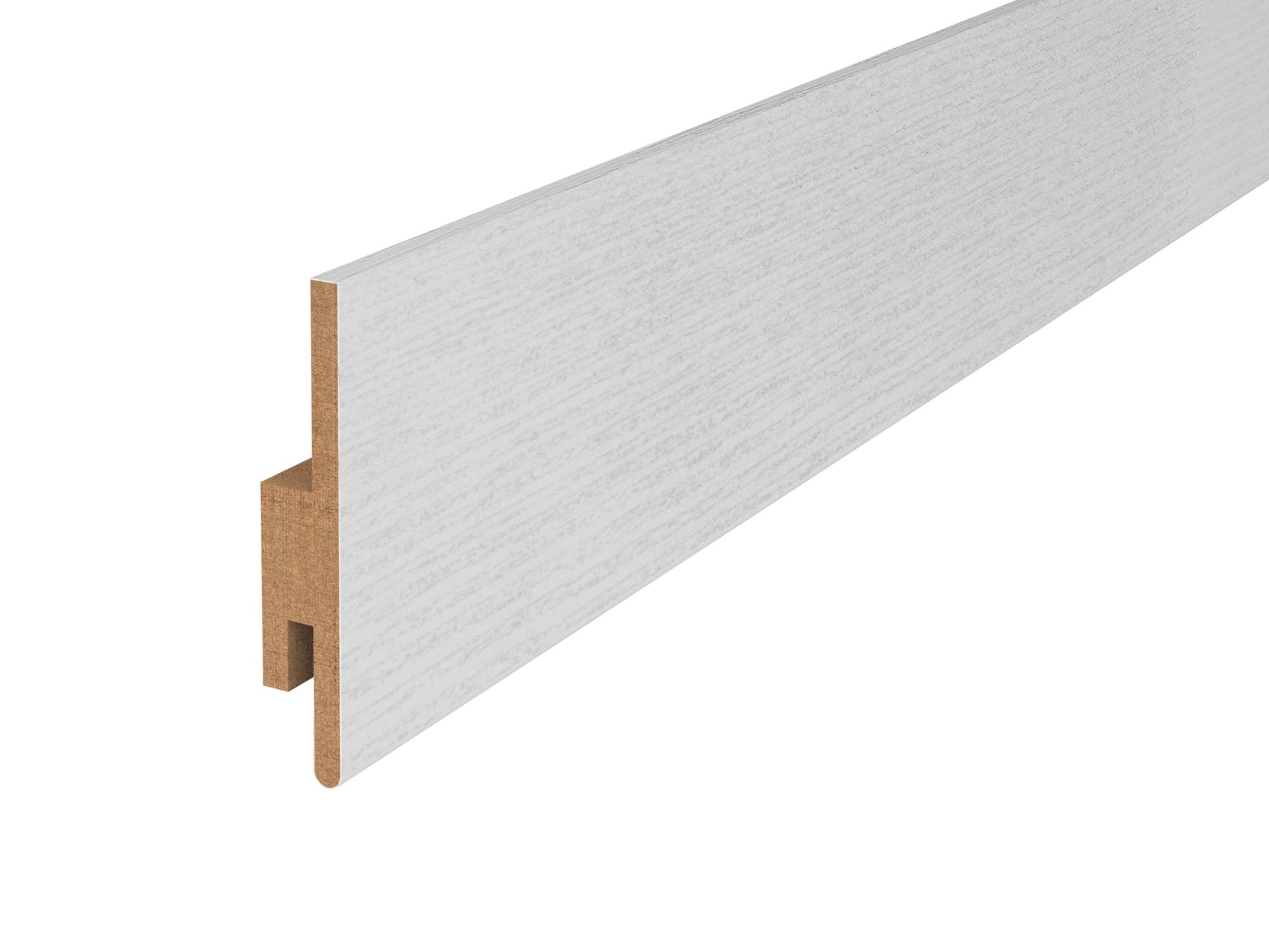 Imbotte coordinato per porta Sun in mdf colore bianco spessore 12 x L 65 x L 2150 mm - 3