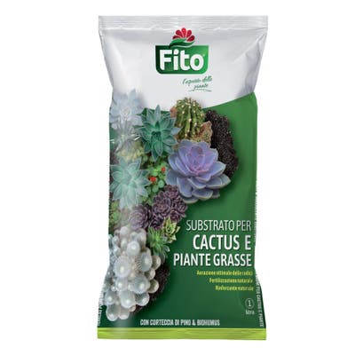 Substrato per piante grasse, 5 litri - euroterriflora