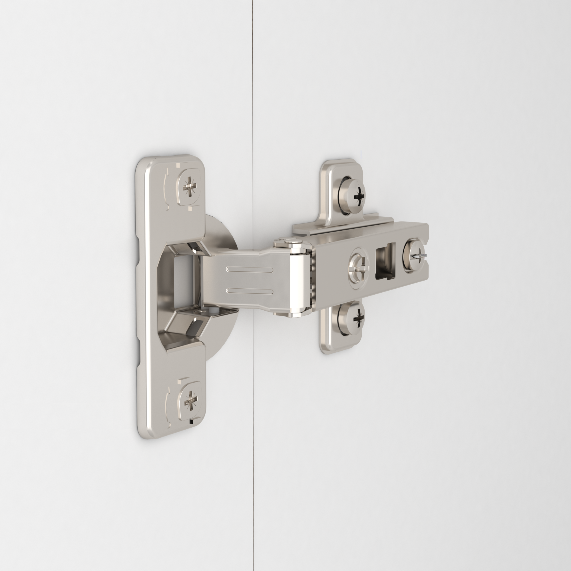 Mobile da bagno sospeso sotto lavabo L 60 x H 57.7 x P 46 cm bianco laminato lucido, 2 ante SENSEA Remix - 19