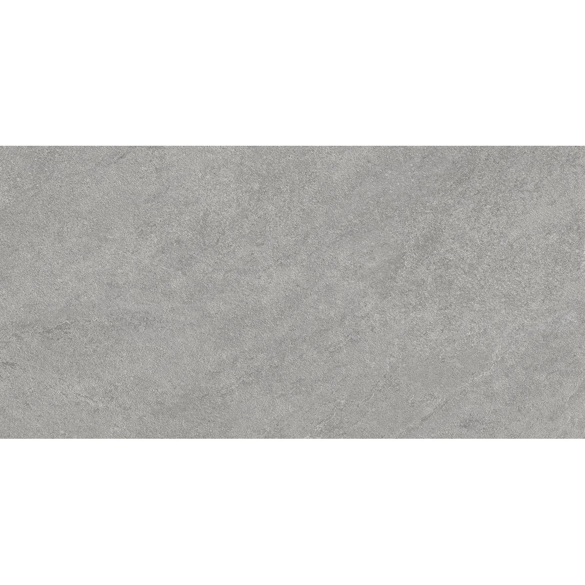 Piastrella da pavimento interno in gres porcellanato 30 x 60.4 cm smaltato grigio satinato Quartzite traffico intenso (pei 4/5) Sp. 7.4 mm 1.54 mq - 11