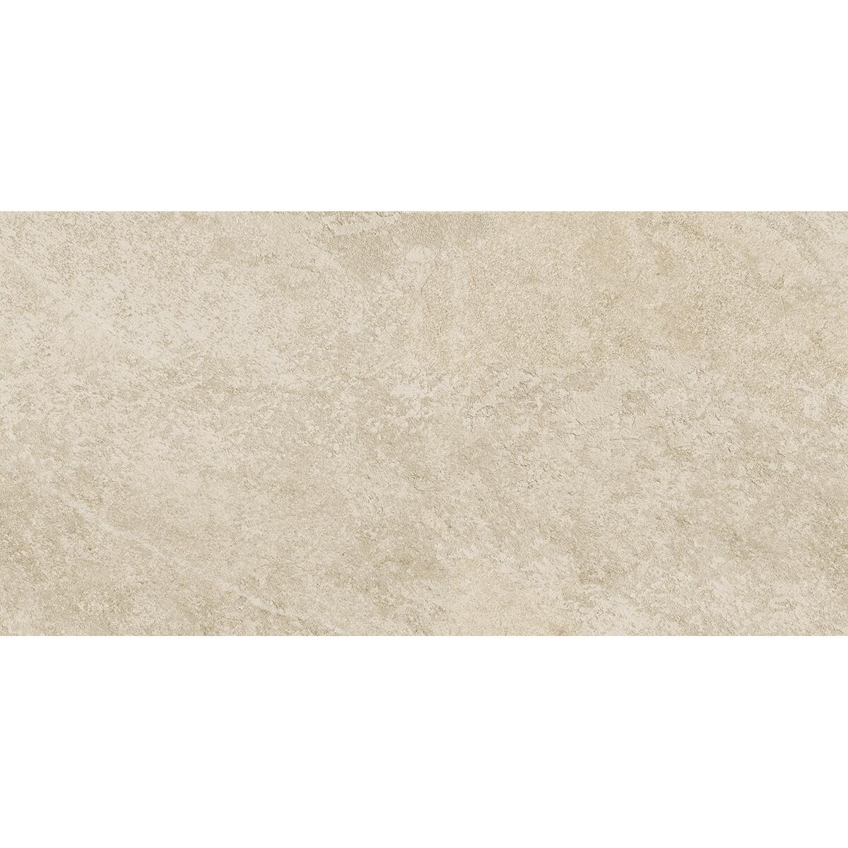 Piastrella da pavimento interno in gres porcellanato 60.4 x 30 cm smaltato beige satinato Quartzite traffico intenso (pei 4/5) Sp. 7.4 mm 1.54 mq - 7