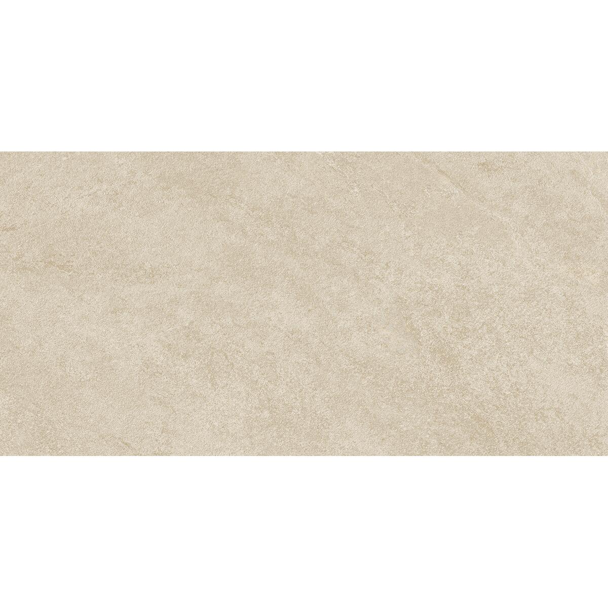 Piastrella da pavimento interno in gres porcellanato 60.4 x 30 cm smaltato beige satinato Quartzite traffico intenso (pei 4/5) Sp. 7.4 mm 1.54 mq - 6