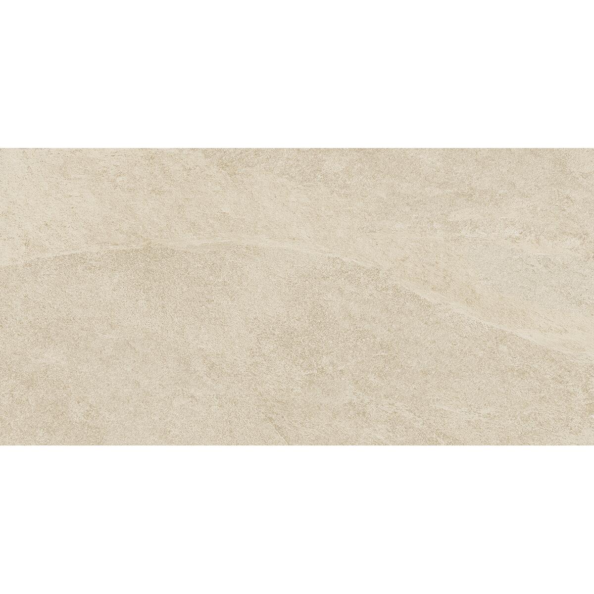 Piastrella da pavimento interno in gres porcellanato 60.4 x 30 cm smaltato beige satinato Quartzite traffico intenso (pei 4/5) Sp. 7.4 mm 1.54 mq - 3