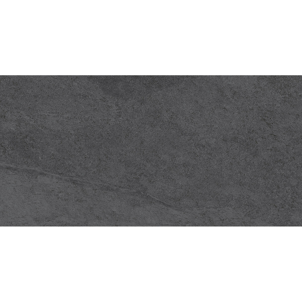 Piastrella da pavimento e rivestimento interno in gres porcellanato 30 x 60.4 cm non rettificato smaltato nero satinato Quartzite traffico medio forte (pei 3/5) Sp. 7.4 mm 1.54 mq - 10