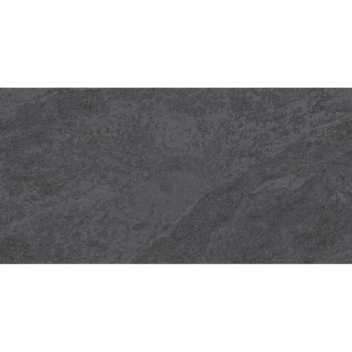 Piastrella da pavimento e rivestimento interno in gres porcellanato 30 x 60.4 cm non rettificato smaltato nero satinato Quartzite traffico medio forte (pei 3/5) Sp. 7.4 mm 1.54 mq - 9