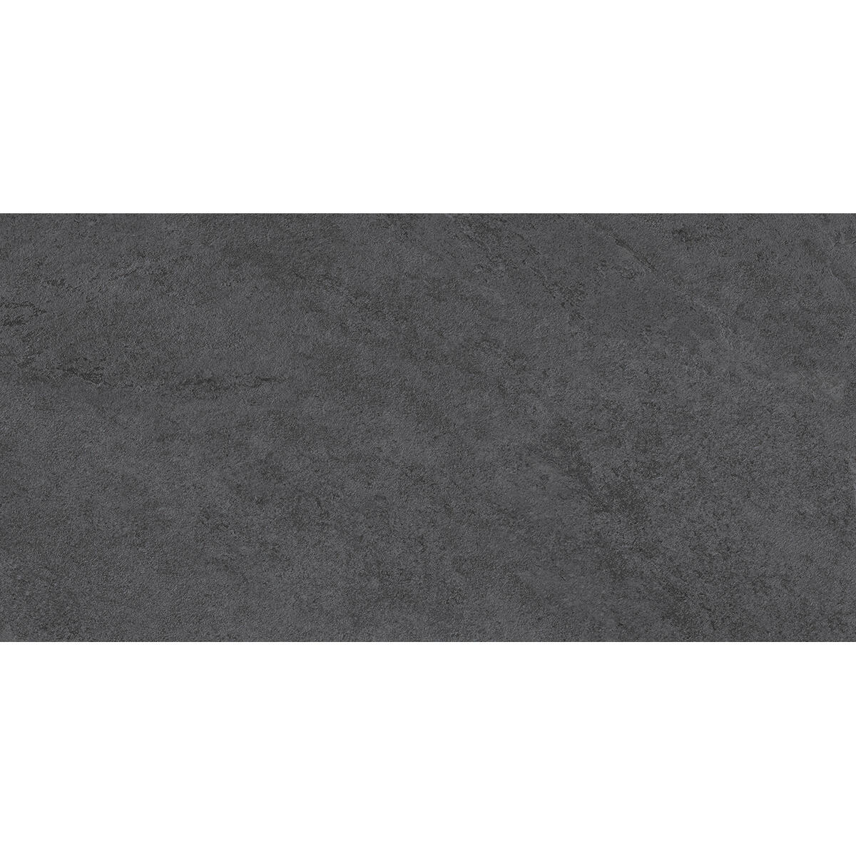 Piastrella da pavimento e rivestimento interno in gres porcellanato 30 x 60.4 cm non rettificato smaltato nero satinato Quartzite traffico medio forte (pei 3/5) Sp. 7.4 mm 1.54 mq - 6