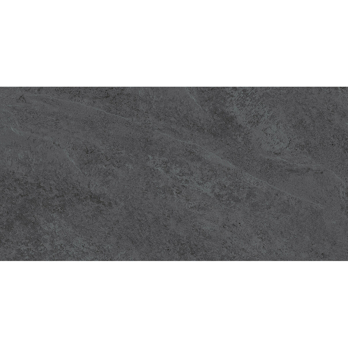 Piastrella da pavimento e rivestimento interno in gres porcellanato 30 x 60.4 cm non rettificato smaltato nero satinato Quartzite traffico medio forte (pei 3/5) Sp. 7.4 mm 1.54 mq - 5