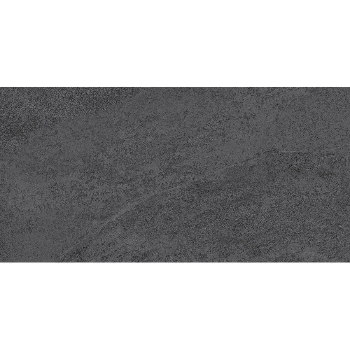 Piastrella da pavimento e rivestimento interno in gres porcellanato 30 x 60.4 cm non rettificato smaltato nero satinato Quartzite traffico medio forte (pei 3/5) Sp. 7.4 mm 1.54 mq - 4