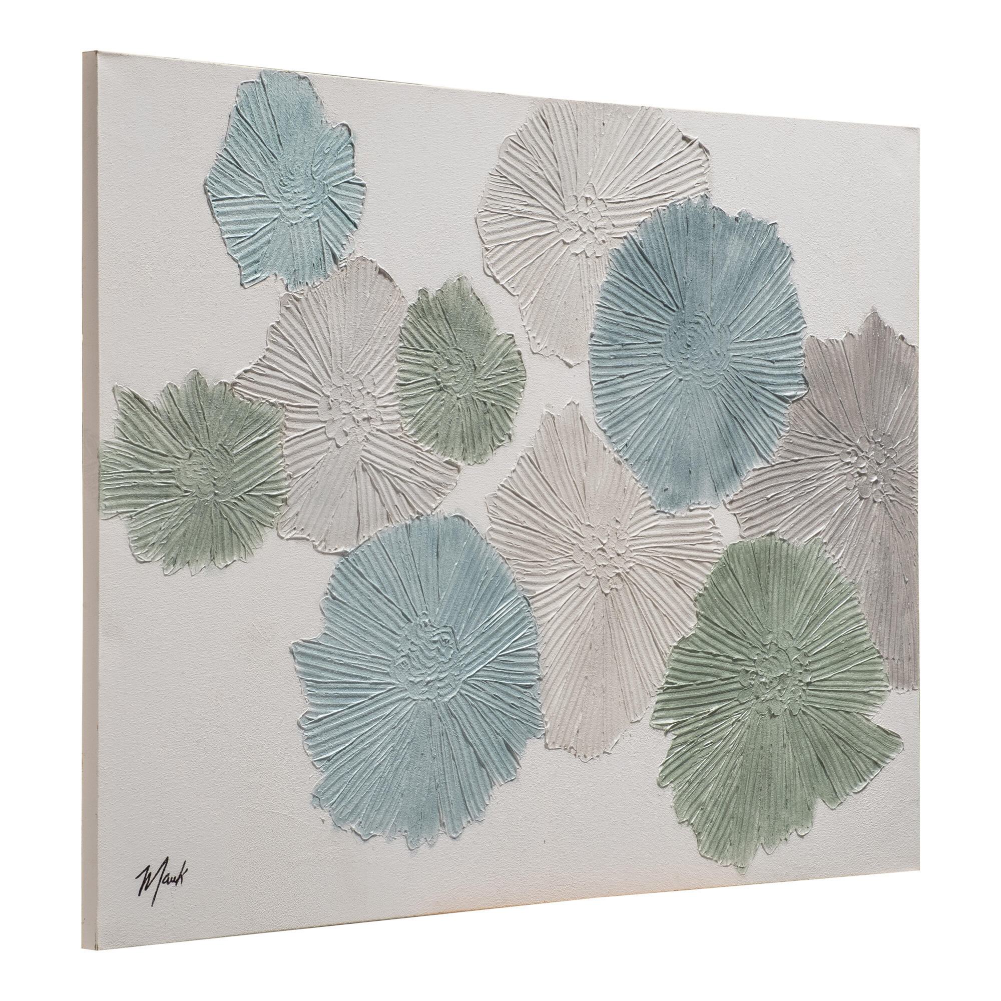 Tela pintada 90 x 120 cm ABSTRATO - 2