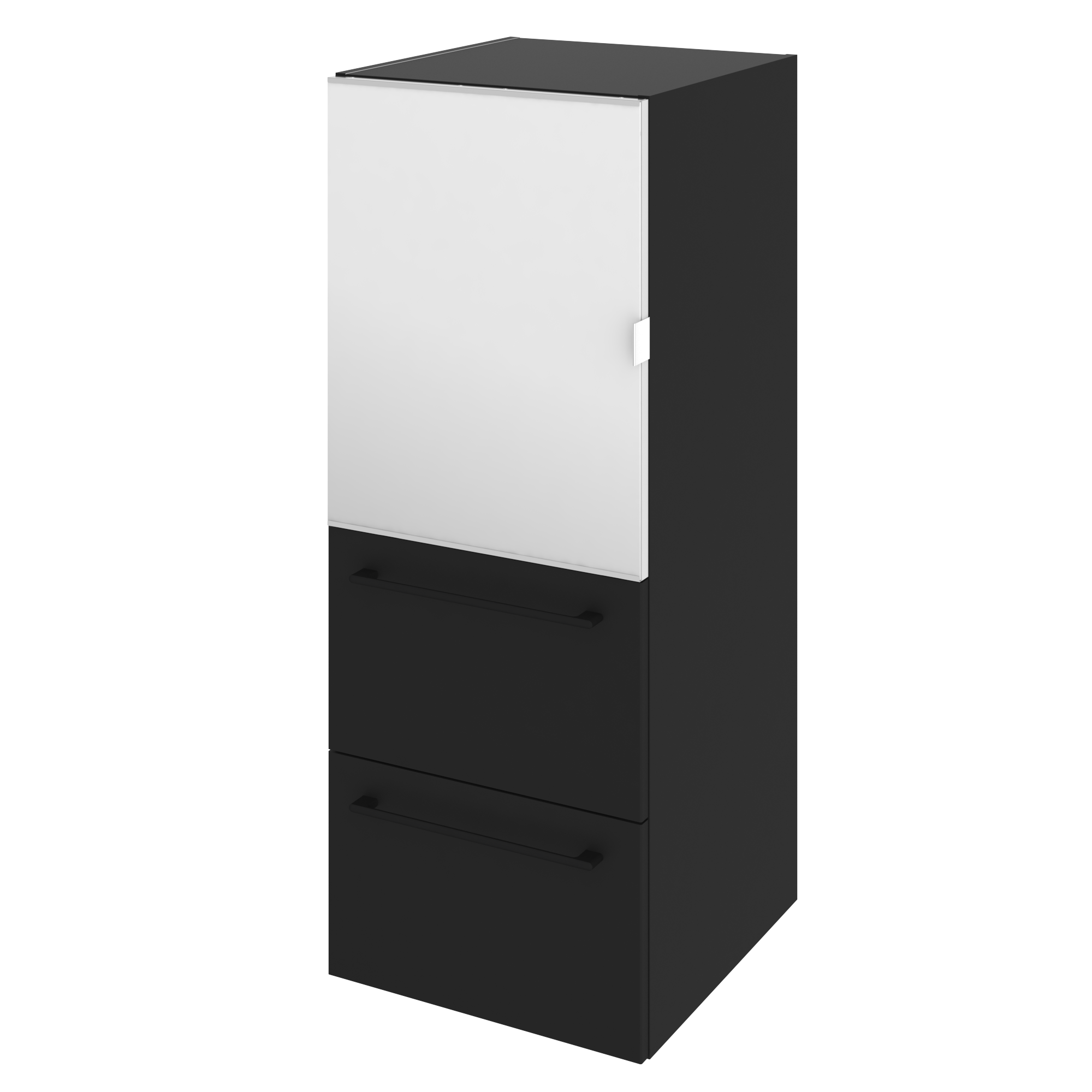 Szuflada do mebli łazienkowych (modułowych) Remix czarna 45 x 46 Sensea - 10