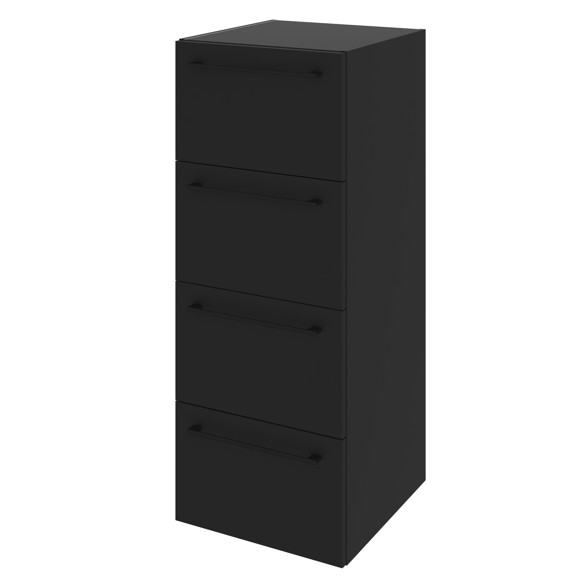 Szuflada do mebli łazienkowych (modułowych) Remix czarna 45 x 46 Sensea - 8