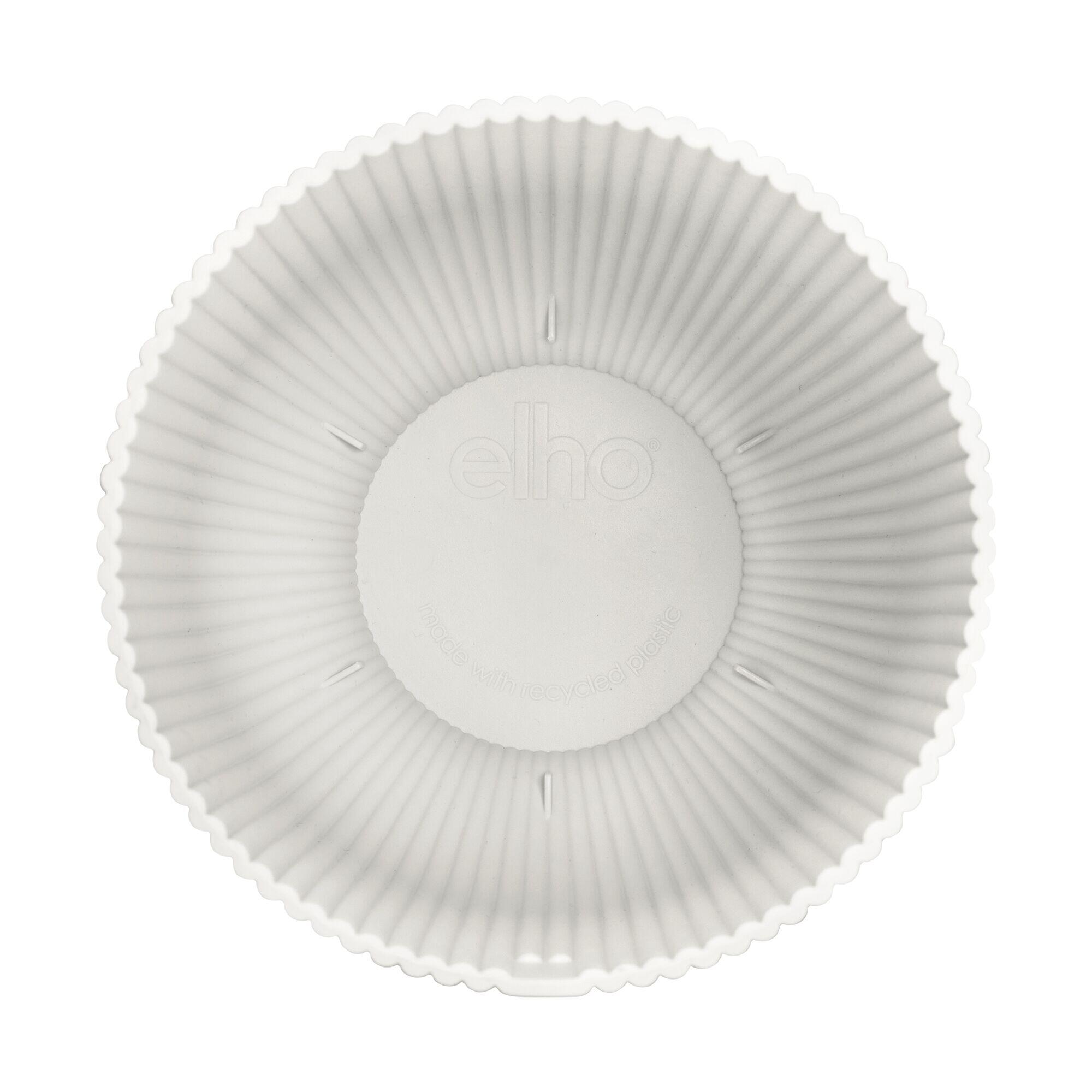 Coprivaso Vibes Coupe ELHO in polipropilene bianco H 21 x ø 14 cm - 8