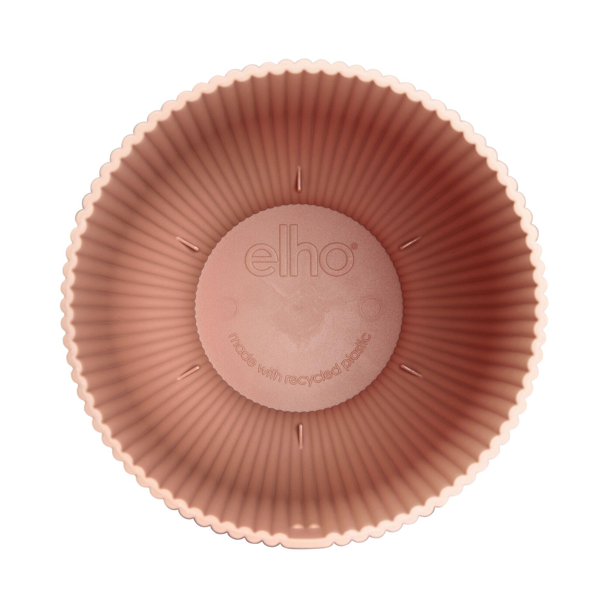 Vaso per piante e fiori VIBES ELHO in polipropilene rosa H 21 cm Ø 14 cm - 6