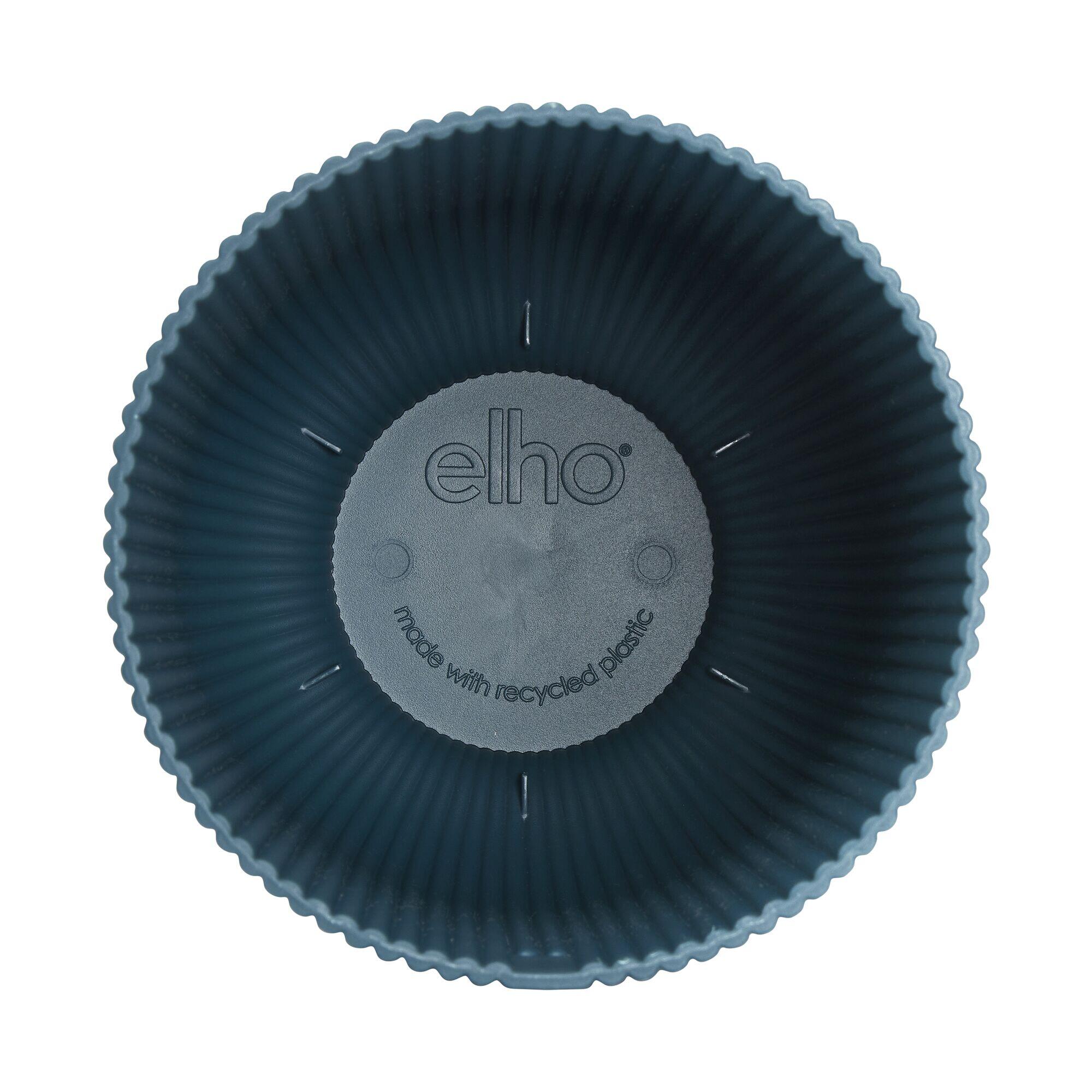 Vaso per piante e fiori VIBES ELHO in polipropilene azzurro H 21 cm Ø 14 cm - 3