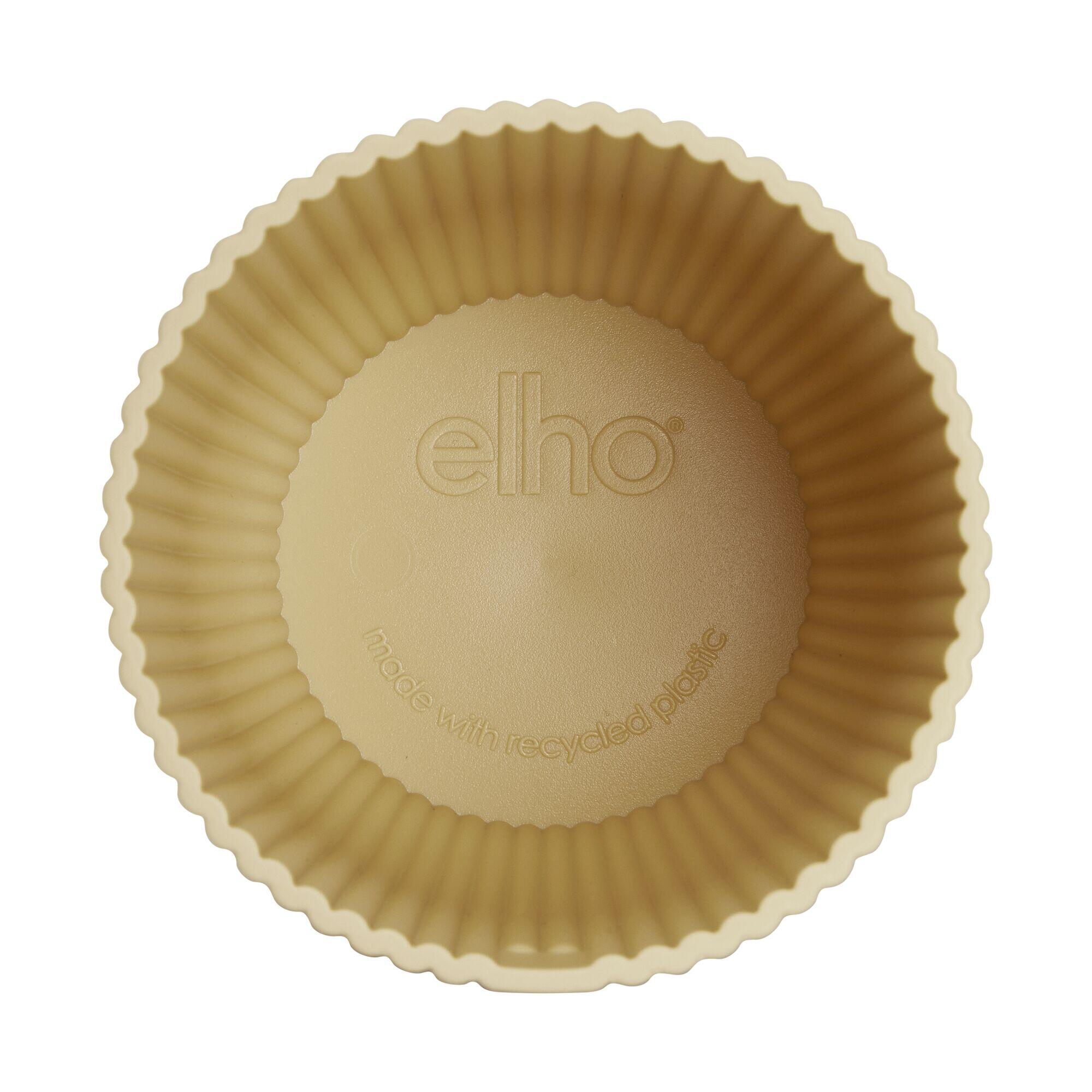 Vaso per piante e fiori VIBES ELHO in polipropilene giallo H 6.5 cm Ø 7 cm - 4