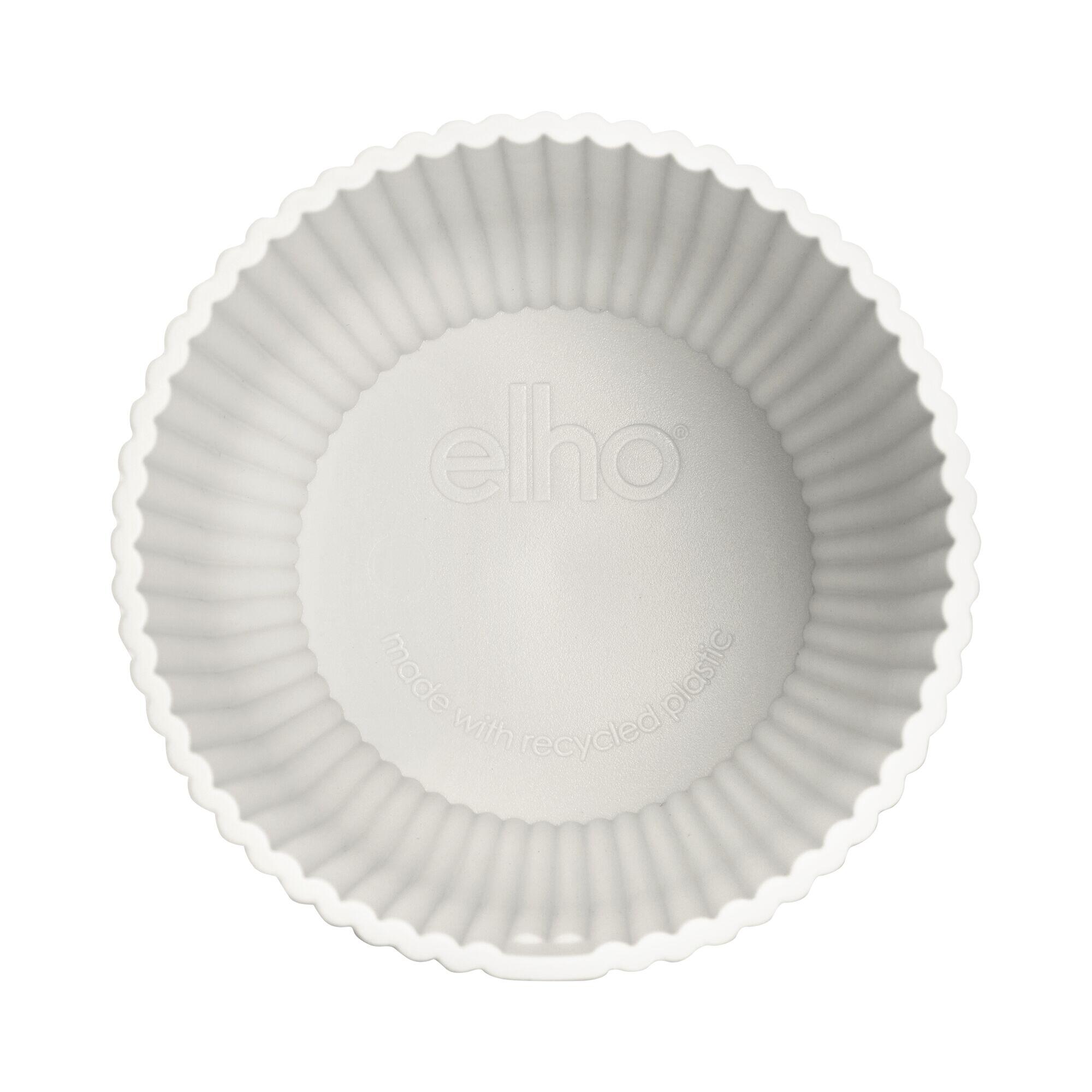 Coprivaso Vibes Mini ELHO in polipropilene bianco H 8.8 x ø 9 cm - 3