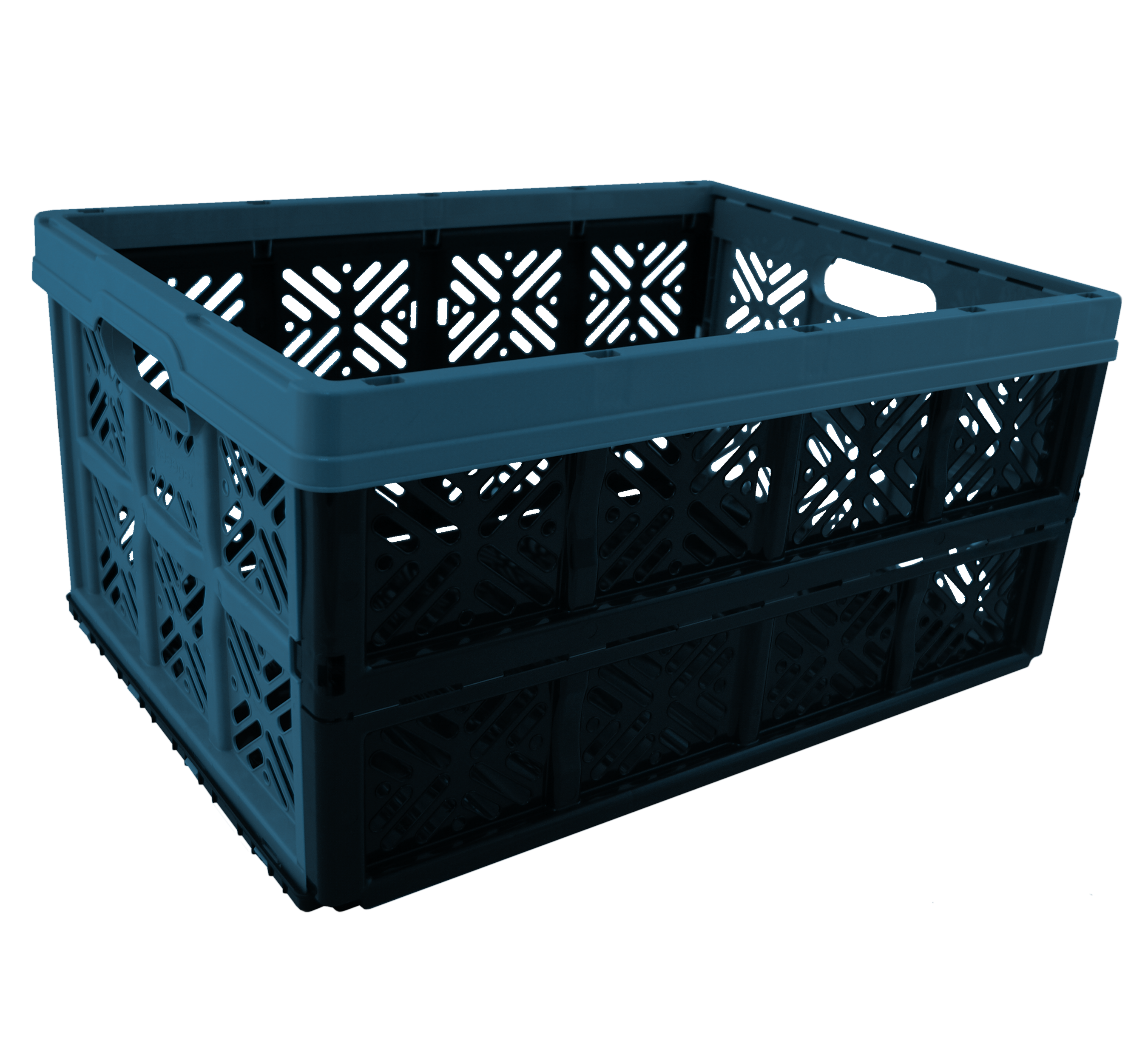 Kosz składany Ida 32 l 48 x 23 x 35 cm morski Keeeper