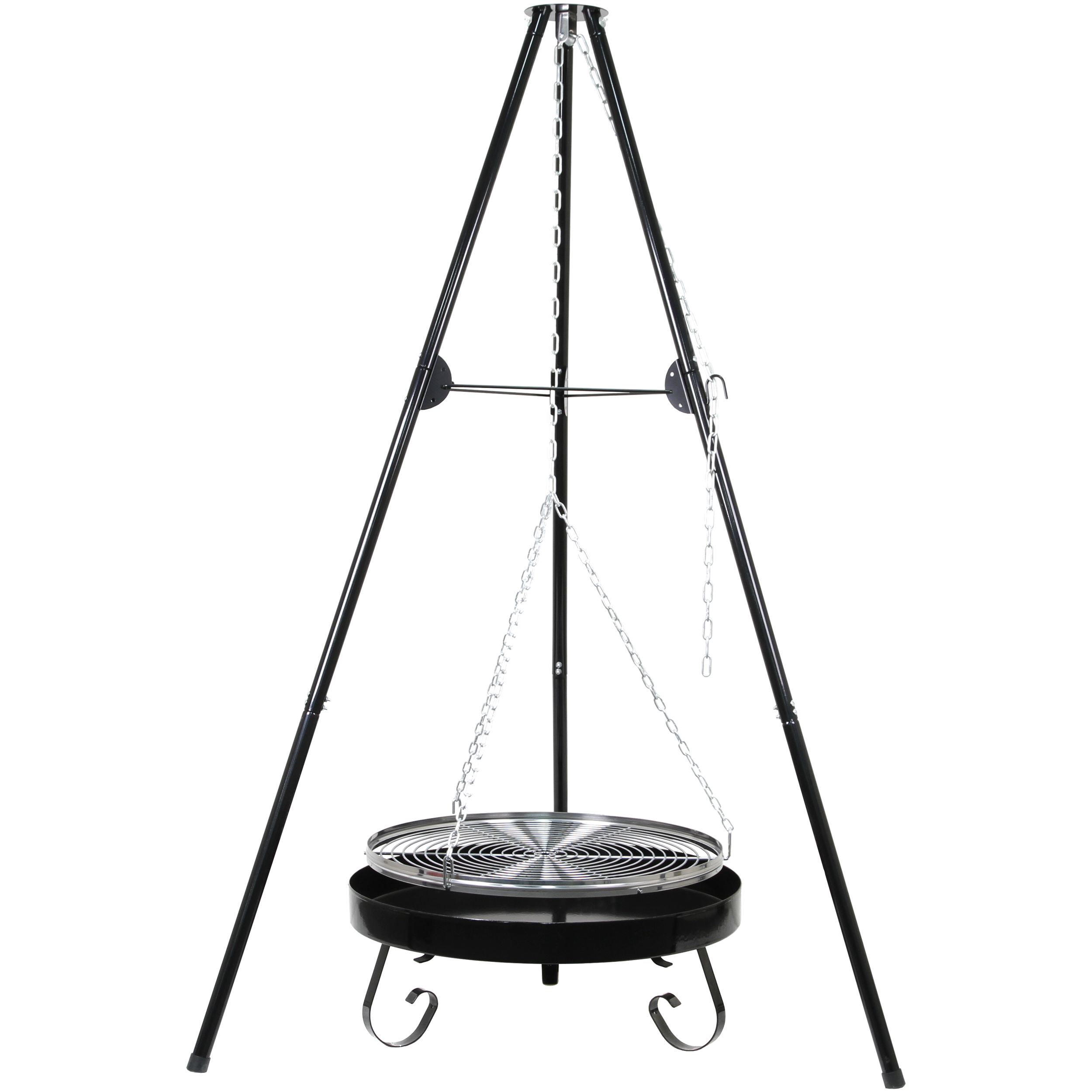 Grill węglowy śr.63 cm trójnóg wahadłowy Oklahoma Activa